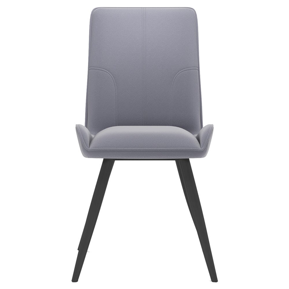 Modern Set of 2 Velvet Upholstered Dining Chairs Living and Home