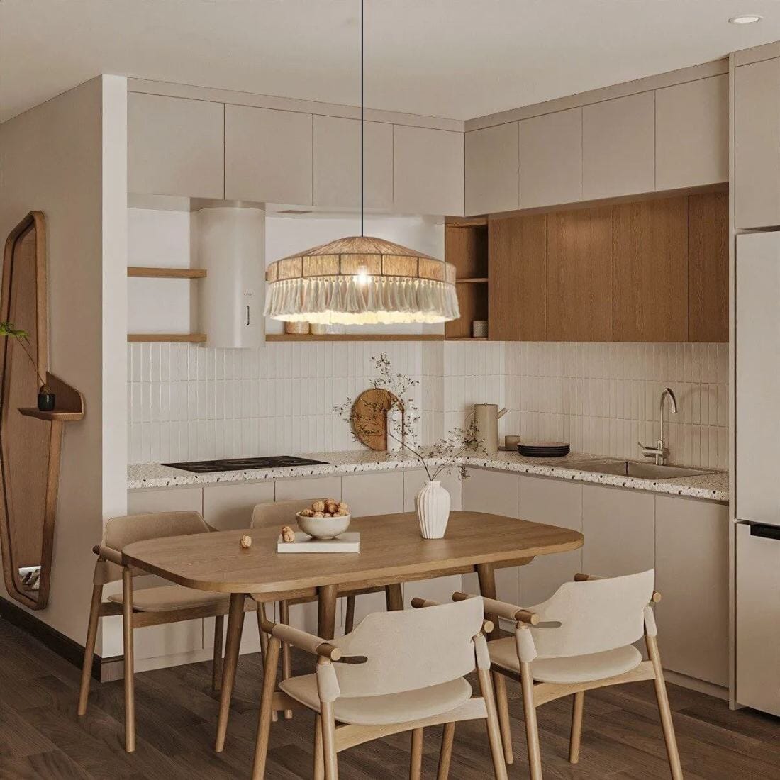 Lightsin Bohemian Style Handcrafted Woven Hemp Rope Hanging Pendant Lights Lightsin UK