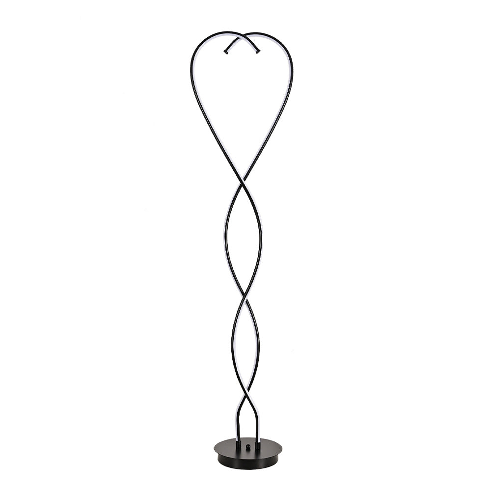 Living Room Standing Light Decorative Swirling LED Floor Lamp Floor Lamps Living and Home