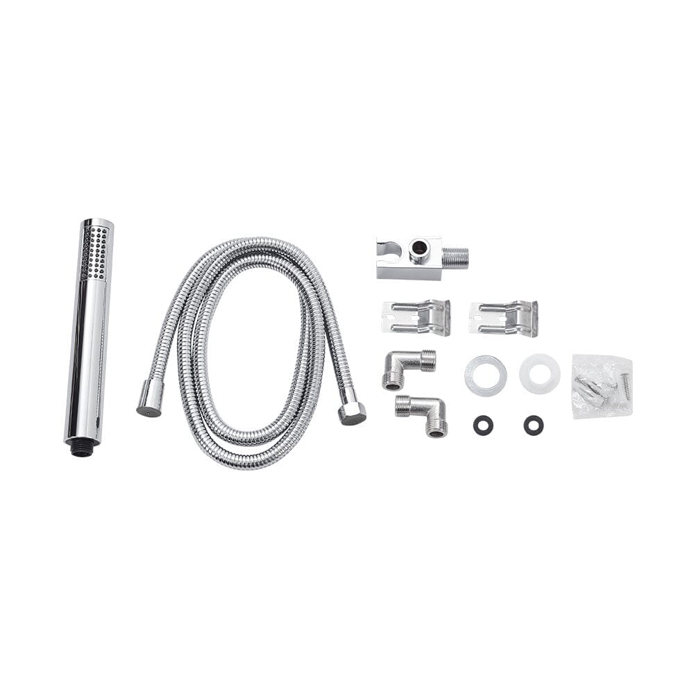 Bathroom Silver Stainless Steel Shower Tower Panel Bathroom Shower Living and Home