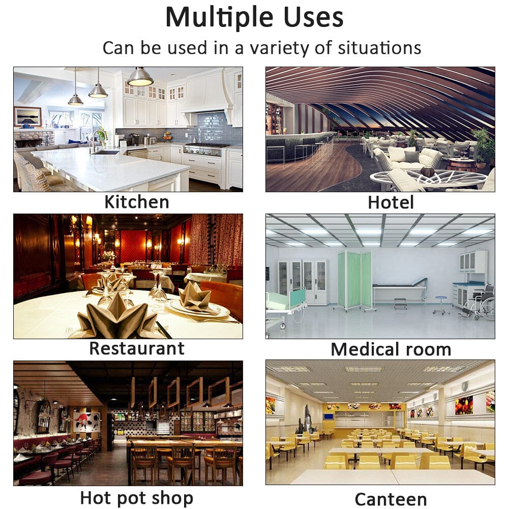 2 Tiers Commercial Kitchen Prep Table Stainless Steel Work Table Commercial Work Tables Living and Home