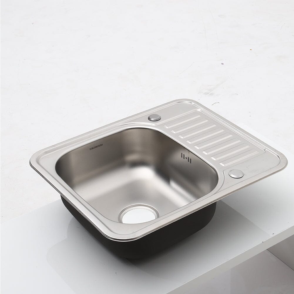 Inset Kitchen Sink Single Bowl Sink with Faucet Aperture Kitchen Sinks Living and Home