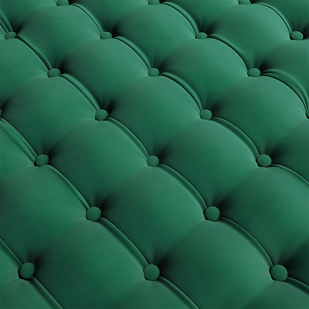 Velvet Square Footstool Living Room Sponge Footstool Coffee Table Footstools Living and Home