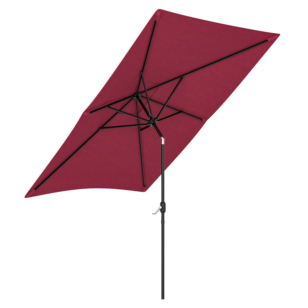 Copy of 3M Sunshade Parasol Umbrella Easy Tilt for Outdoor Market Table Parasols Living and Home Wine red