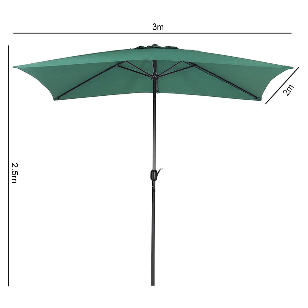 Copy of 3M Sunshade Parasol Umbrella Easy Tilt for Outdoor Market Table Parasols Living and Home