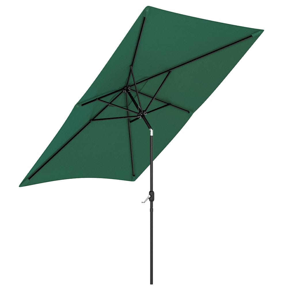Copy of 3M Sunshade Parasol Umbrella Easy Tilt for Outdoor Market Table Parasols Living and Home Dark green