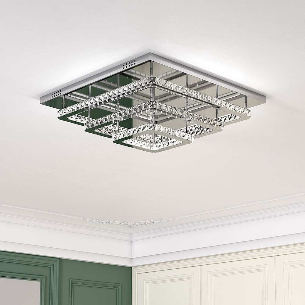 86w LED Crystal Ceiling Lights Pendant Chandelier Lamp Ceiling Lights Living and Home