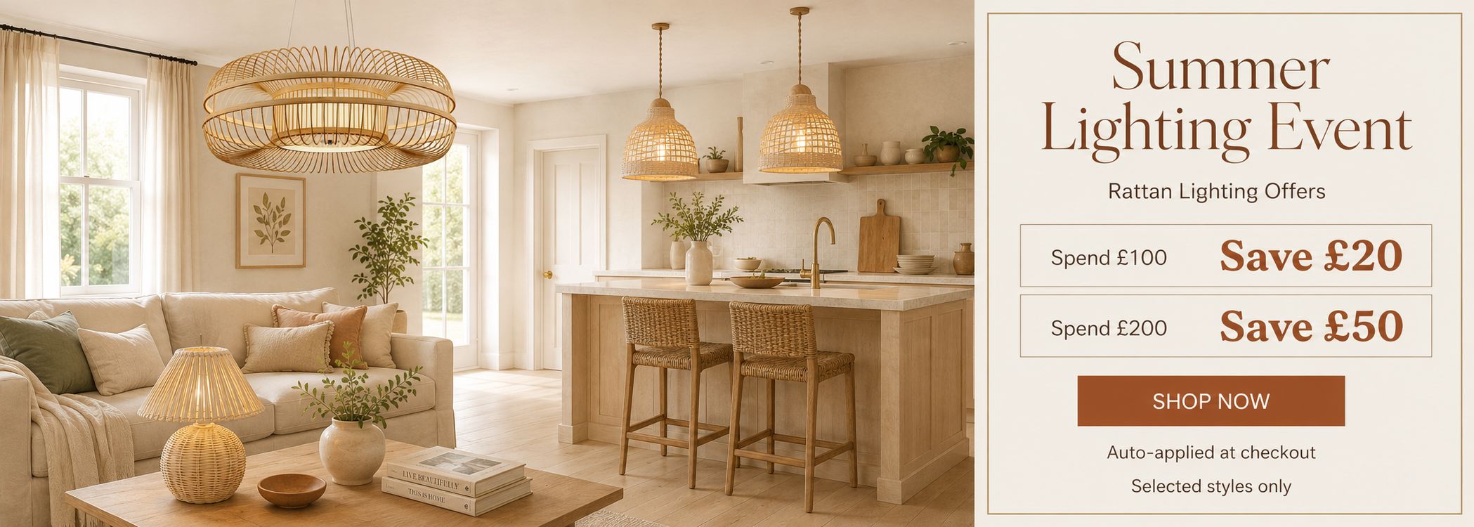 2026 Clearance Rattan Lamp