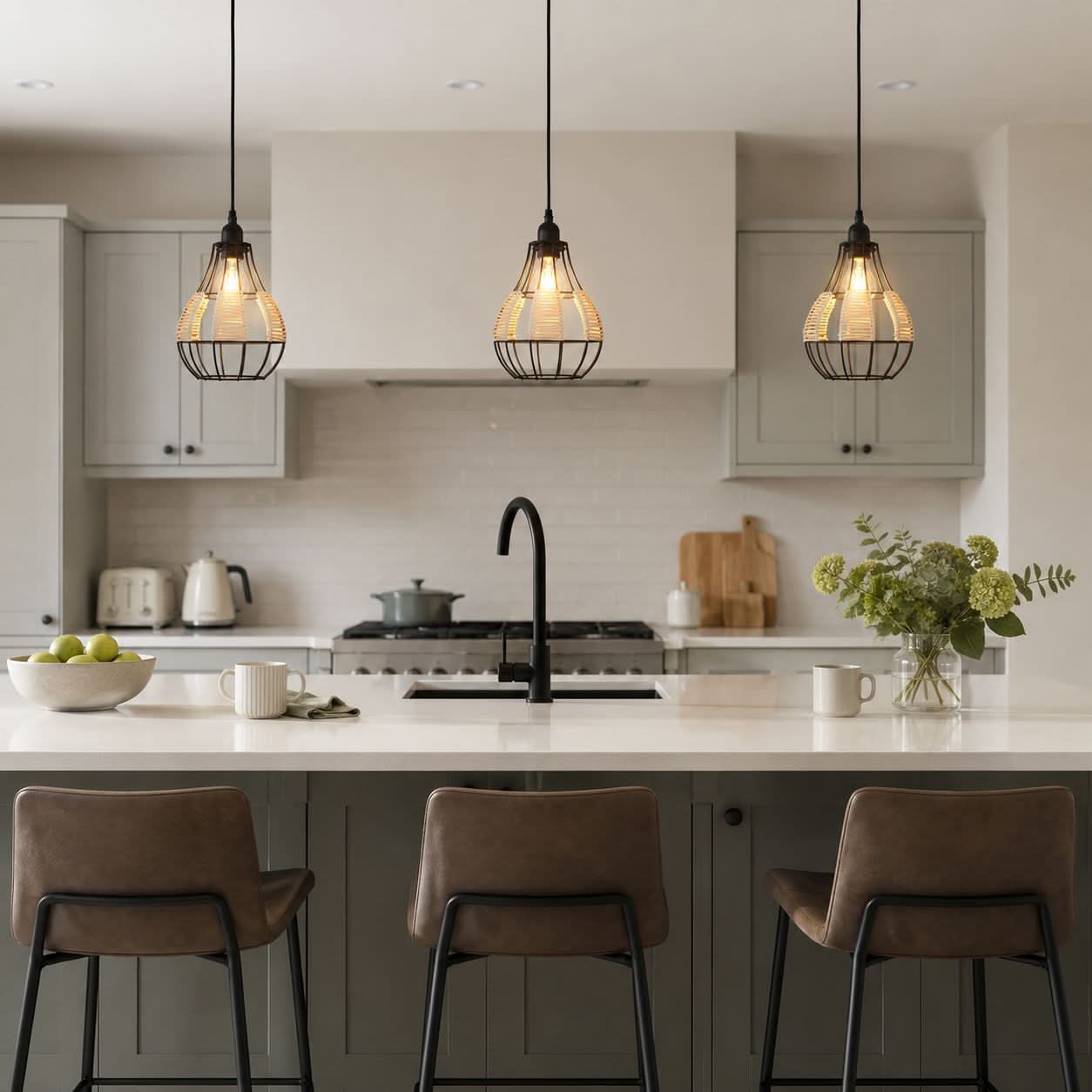 Glyph-Lightsin Basketweave Rattan Pendant Light for Cozy Earthy Elegance Lightsin UK 