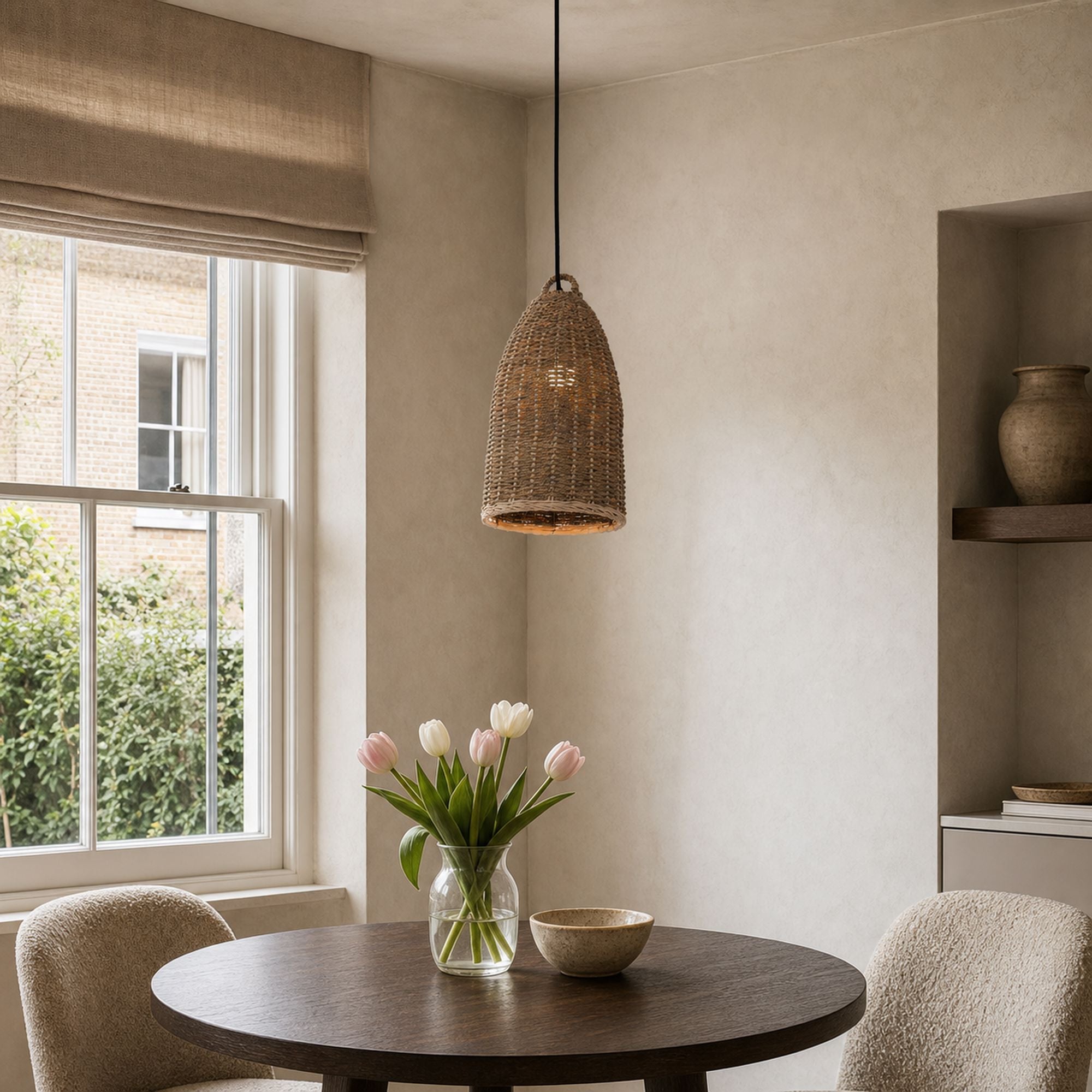 Lightsin Natural Grass Pendant Light for Kitchen and Dining Spaces Lightsin UK 