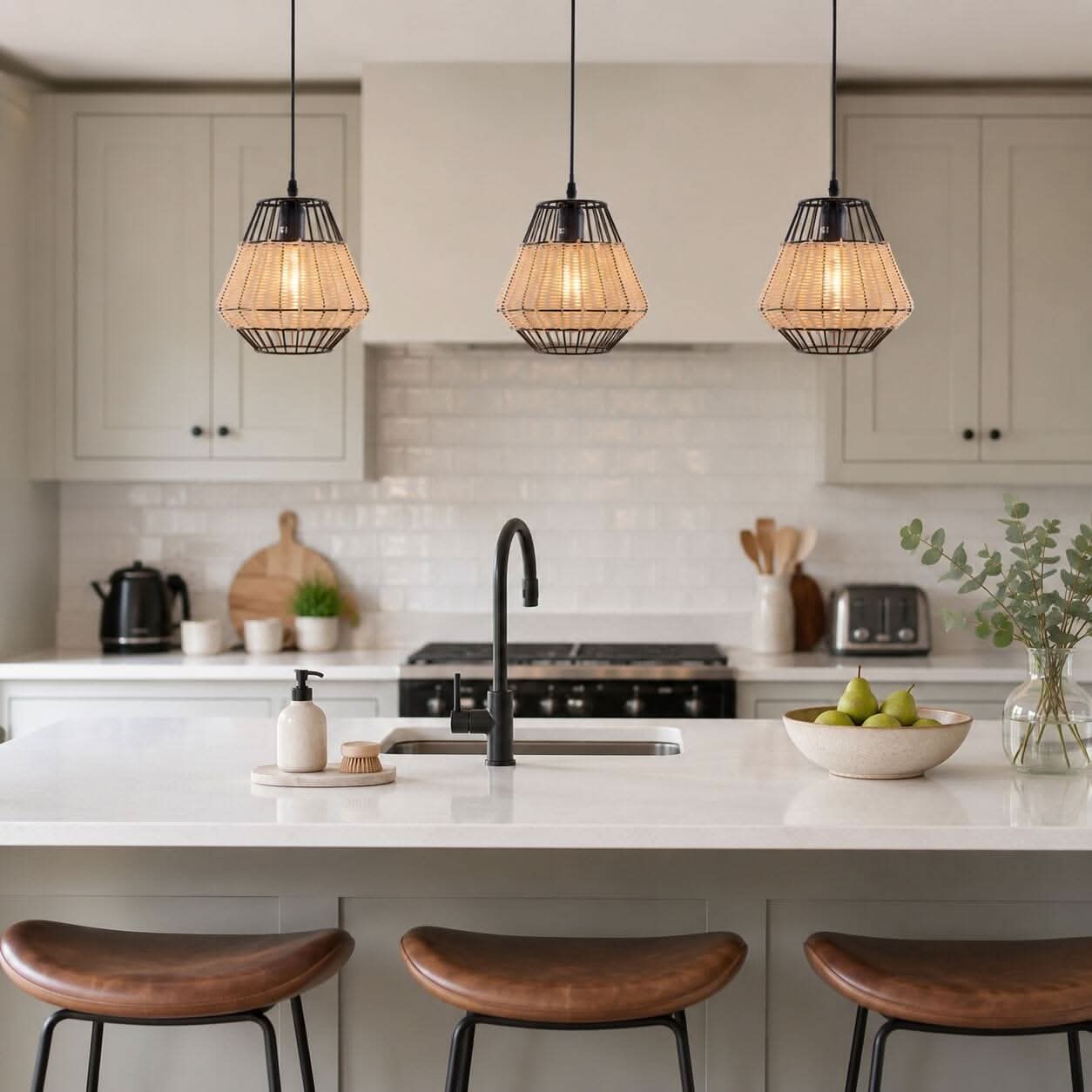 ‍Glyph-Lightsin Hexagonal Woven Pendant Light for Natural Warmth and Modern Style (100% off) Lightsin UK 