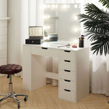 Hollywood Dressing Table with LED Lighted Mirror Living and Home 