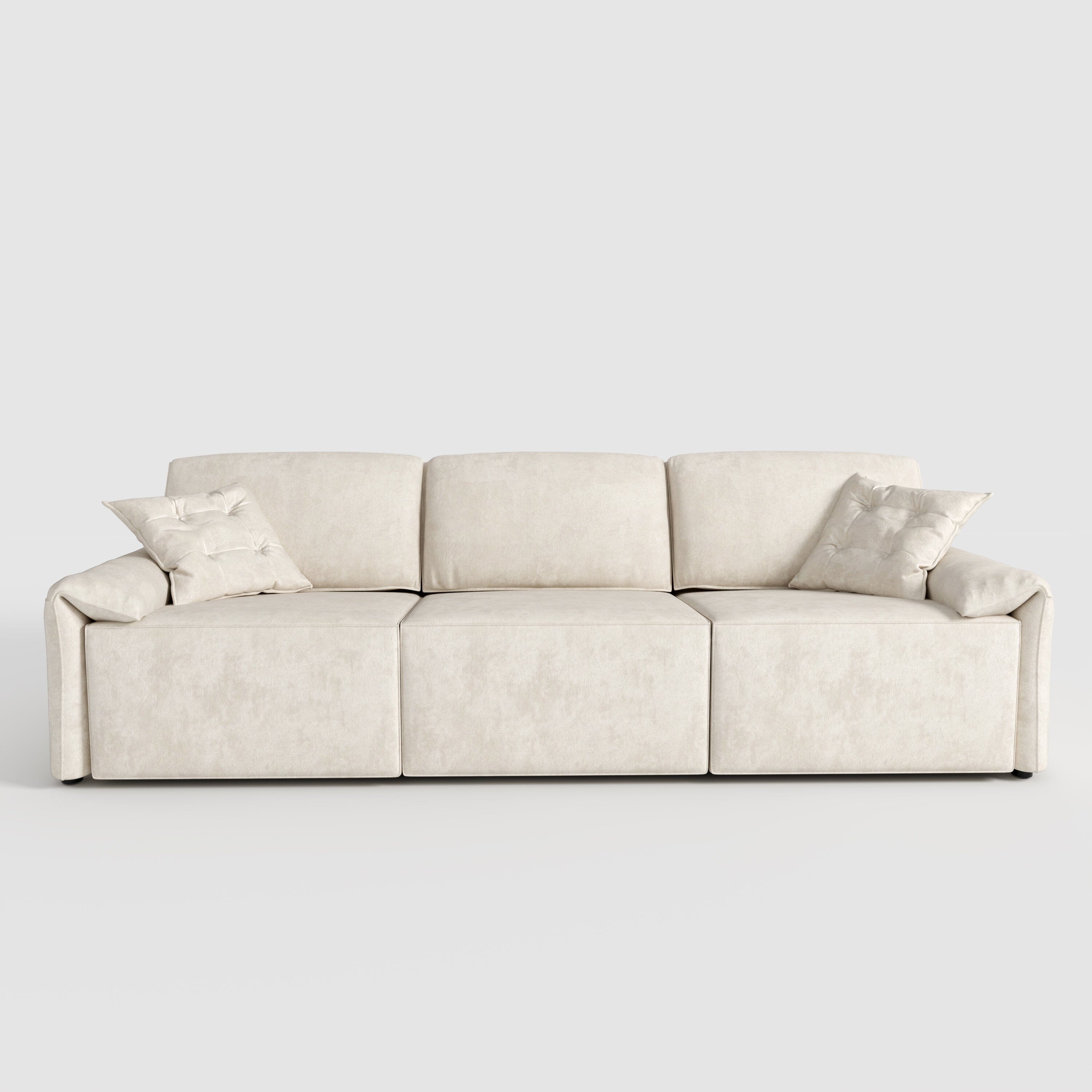 Cottonfy Convenient Remote Control Modular Chaise Sofa Bed Living and Home 