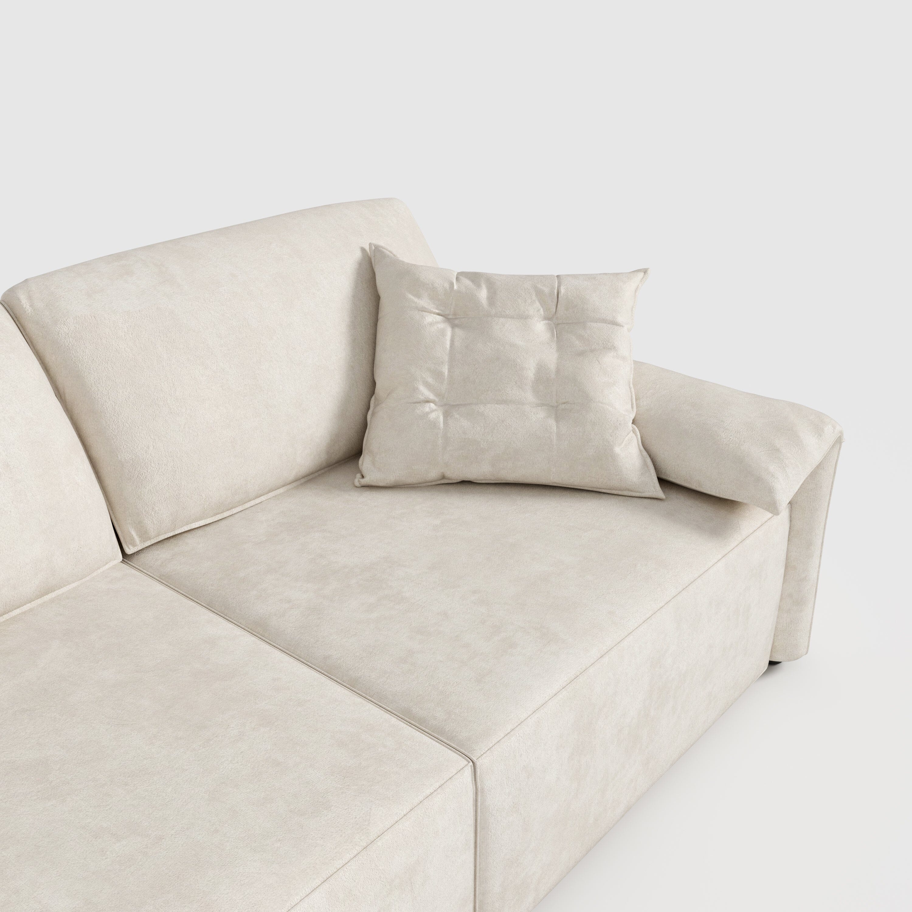 Cottonfy Convenient Remote Control Modular Chaise Sofa Bed Living and Home 