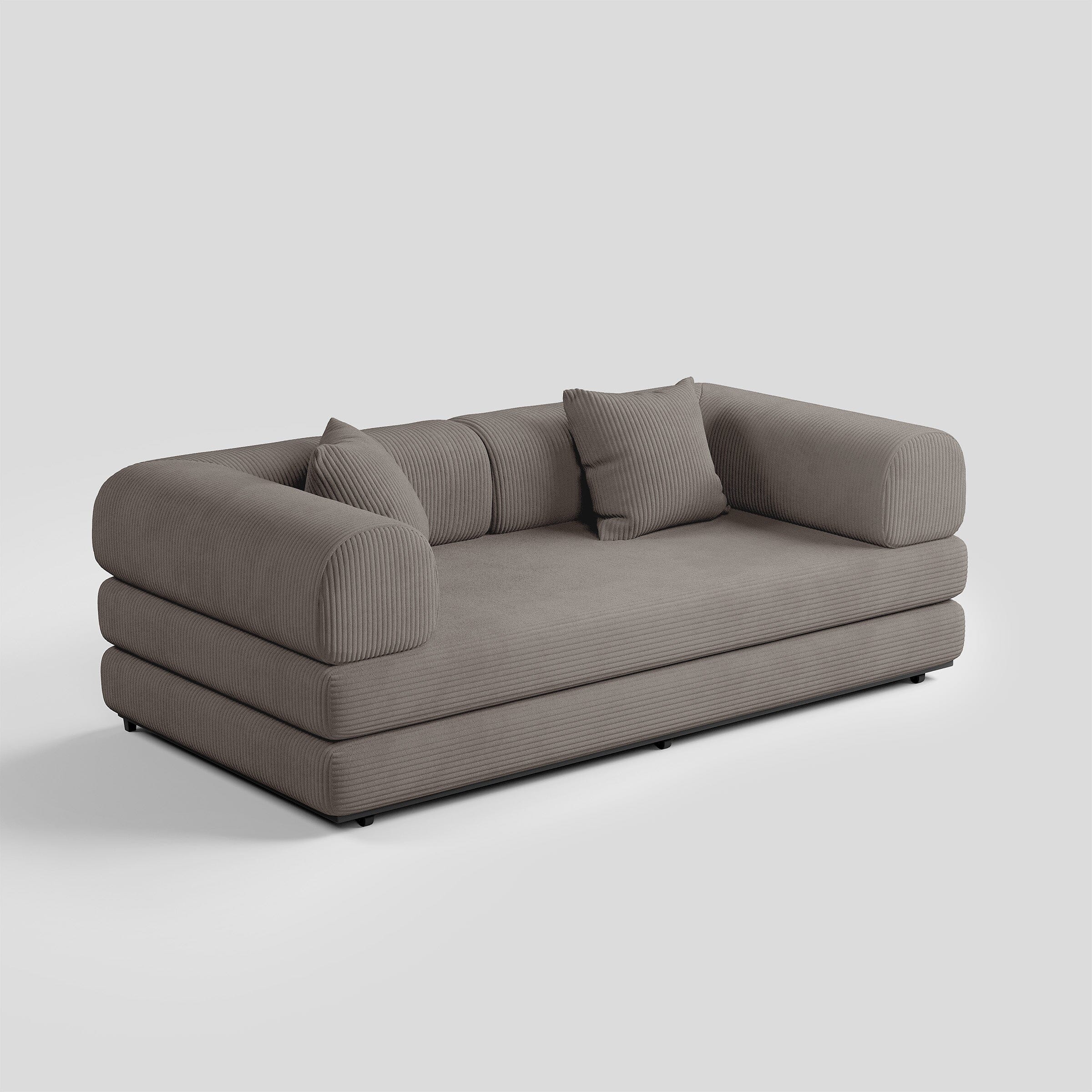 Cottonfy Matcha Toast Sofa Bed May Sale Cottonfy UK Grey 180 CM 