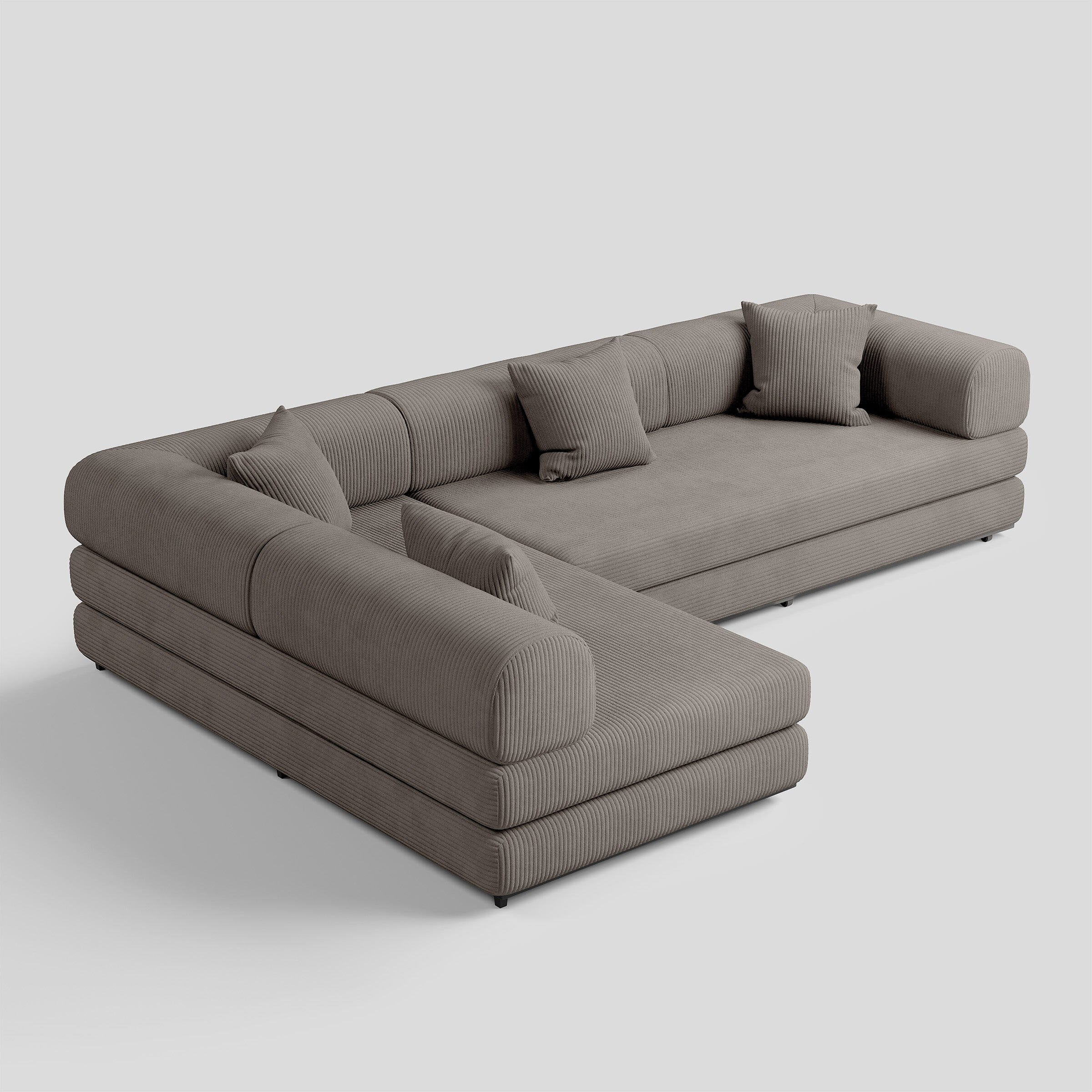 Cottonfy Matcha Toast Sofa Bed May Sale Cottonfy UK Grey Corner 