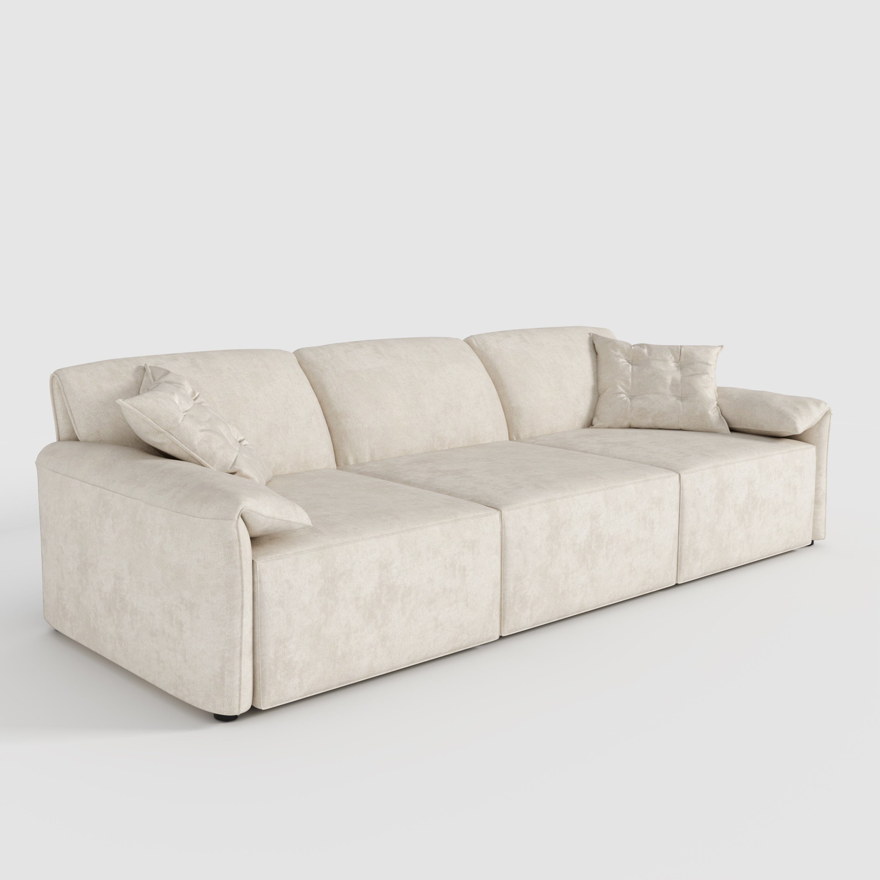 Cottonfy Convenient Remote Control Modular Chaise Sofa Bed Living and Home 