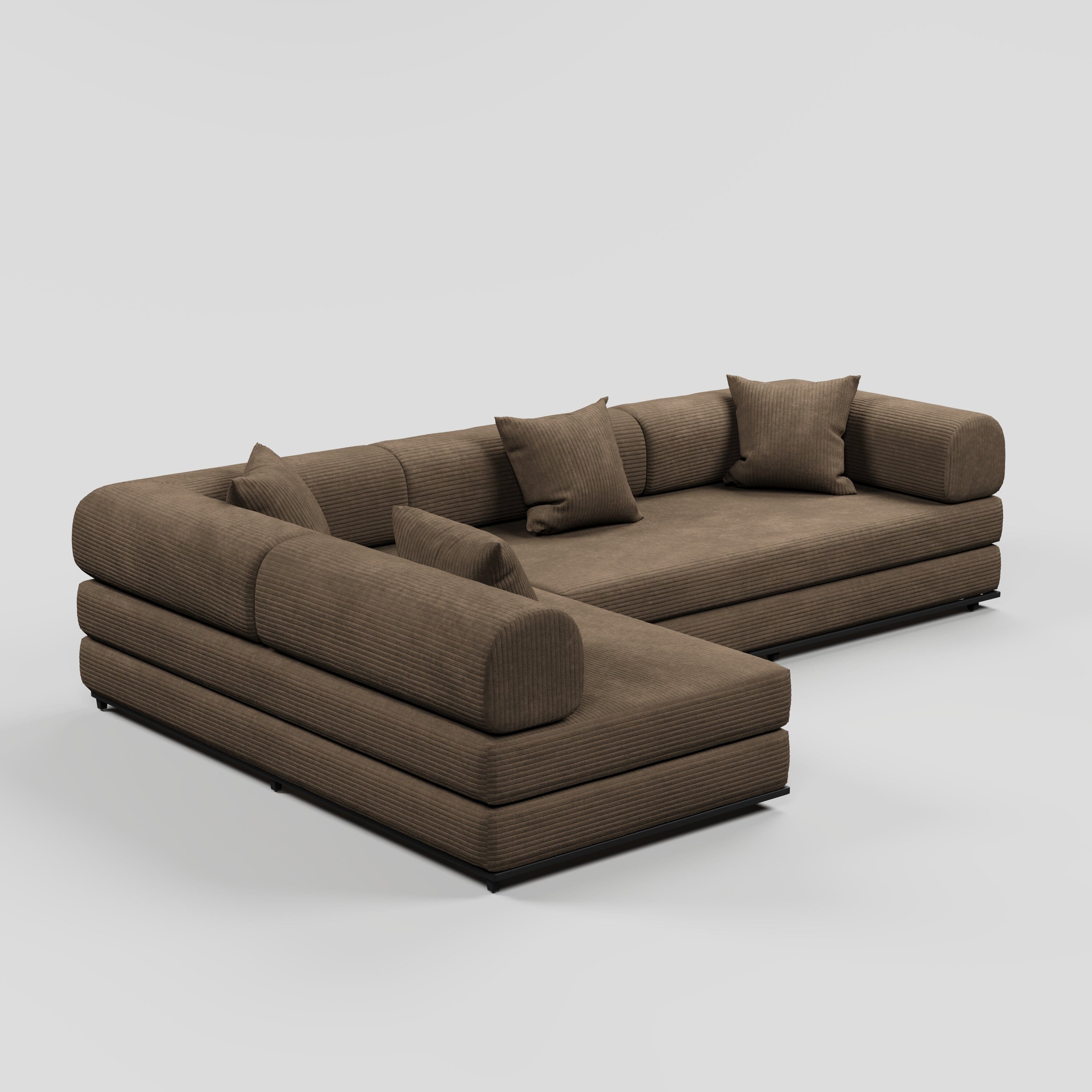 Cottonfy Matcha Toast Sofa Bed Cottonfy UK Brown Corner 