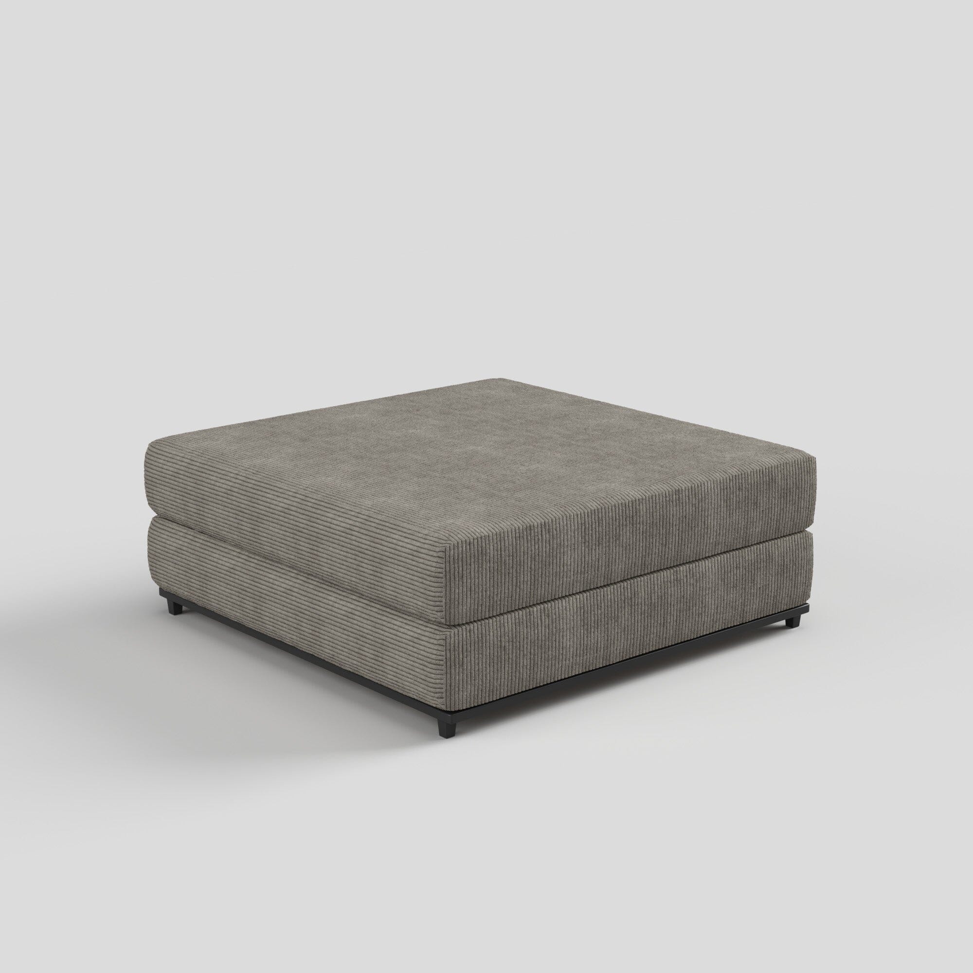 Cottonfy Matcha Toast Sofa Bed May Sale Cottonfy UK Dark Grey Footrest 