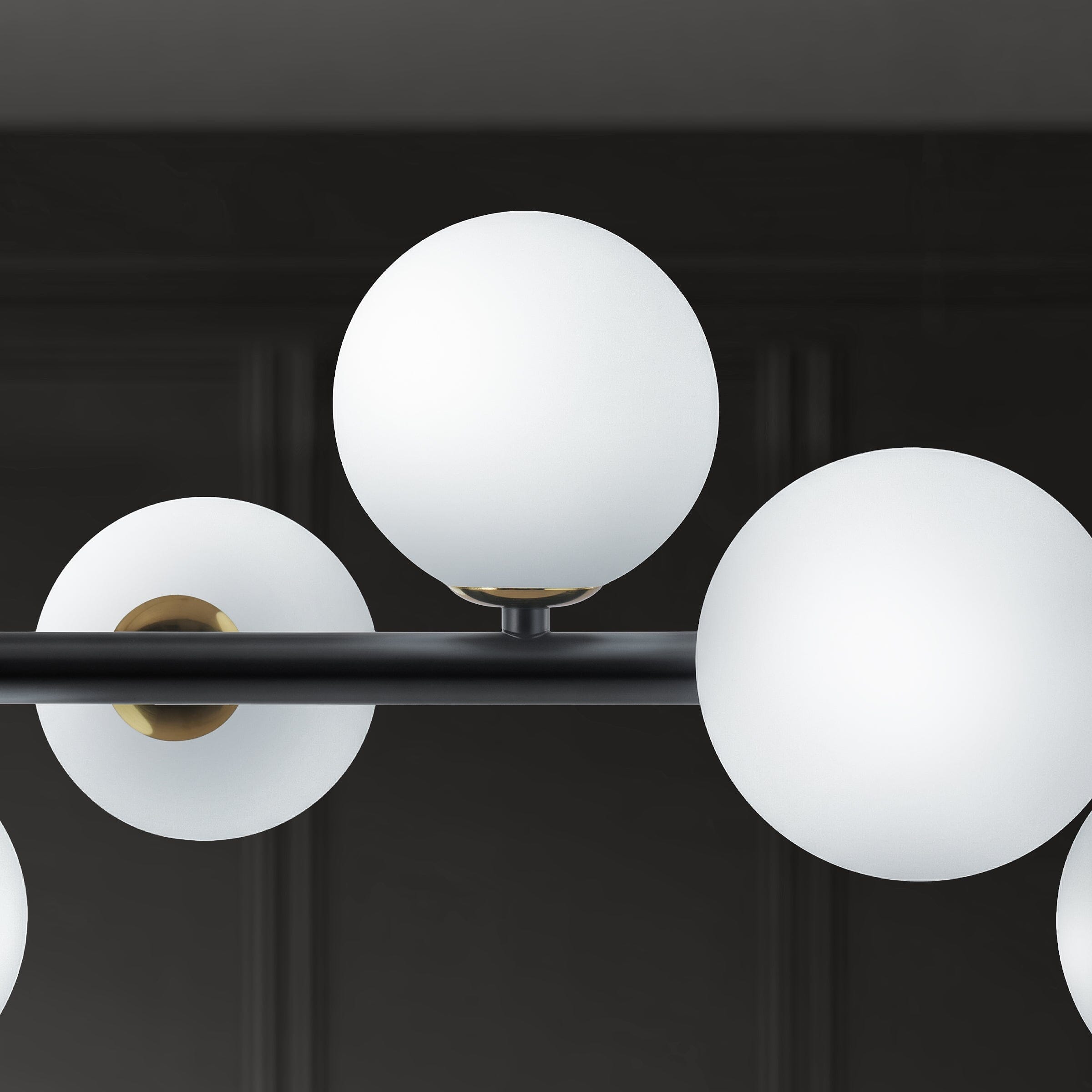 Lightsin Cumulus - Modern Metal Chandelier with LED White Shade Lightsin UK 