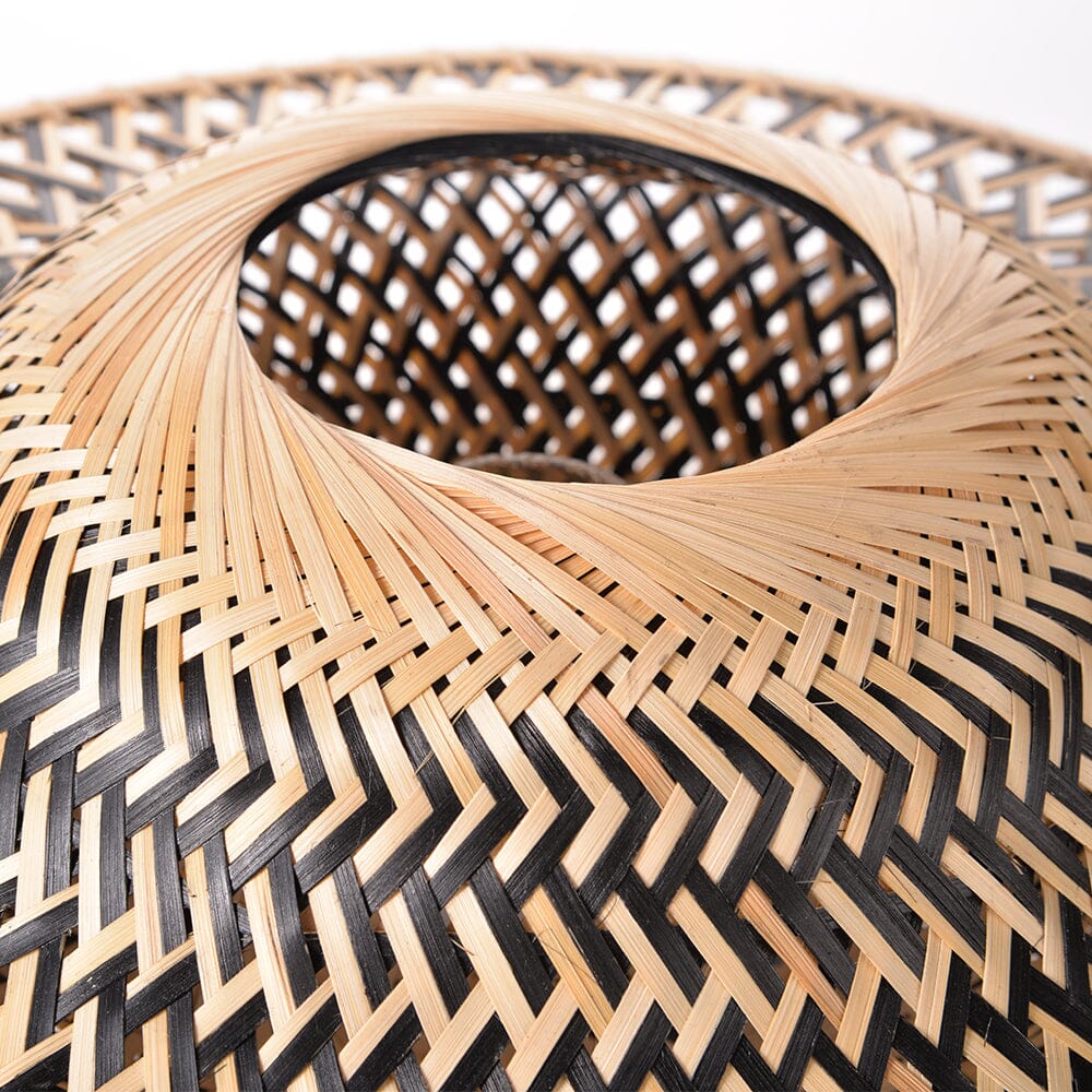 Lightsin Bamboo Radiance Handwoven LED Ceiling Light Lightsin UK 