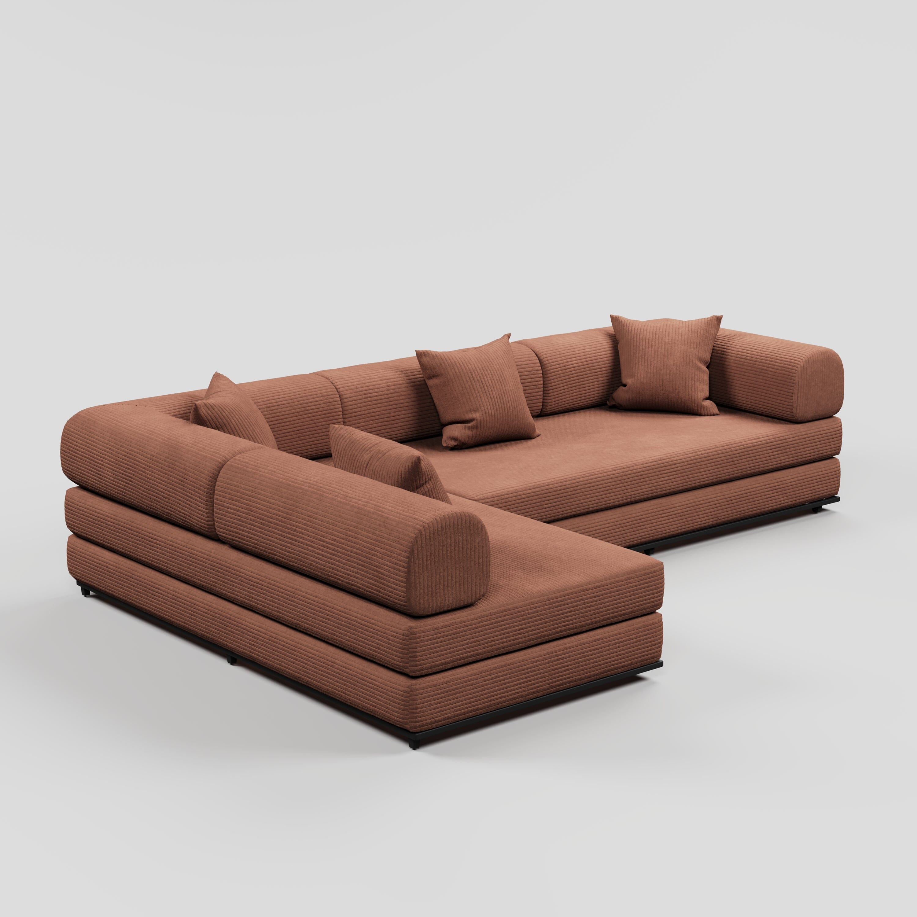 Cottonfy Matcha Toast Sofa Bed Cottonfy UK Blush Corner 