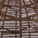 Lightsin Bohemian Woven Rattan Pendant Light Wicker Ceiling Fixture Lightsin UK 