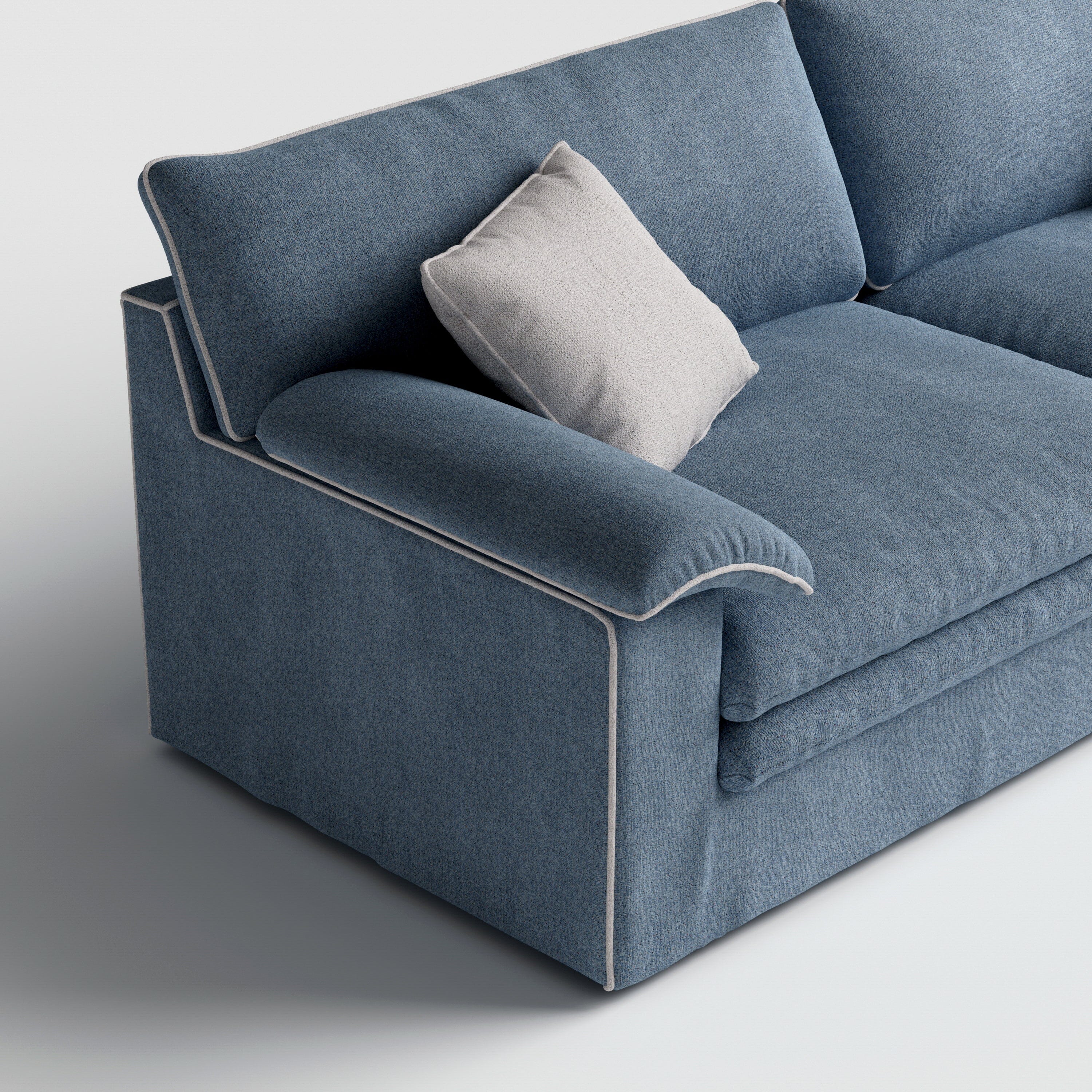 Cottonfy Stylish Lambswool Sofa with Detachable Design Cottonfy UK 