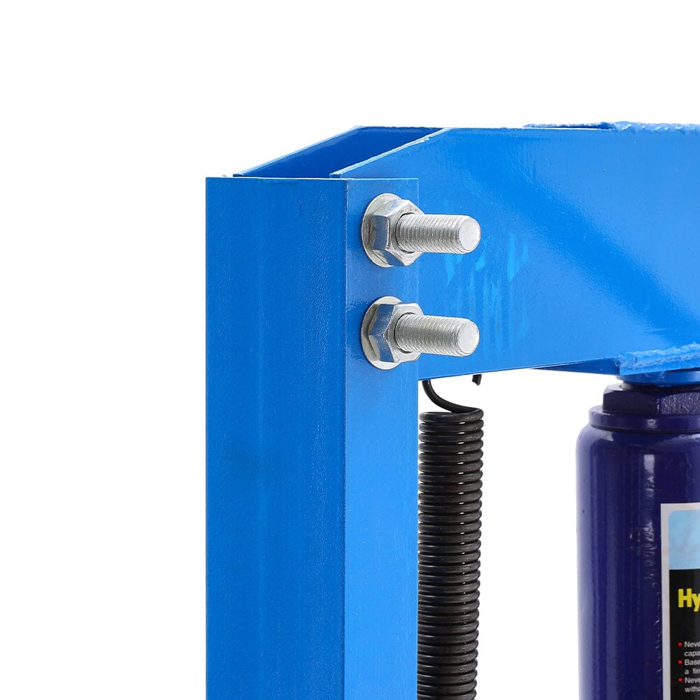 6/12/20Ton Blue Hydraulic Shop Press with Press Plates Living and Home