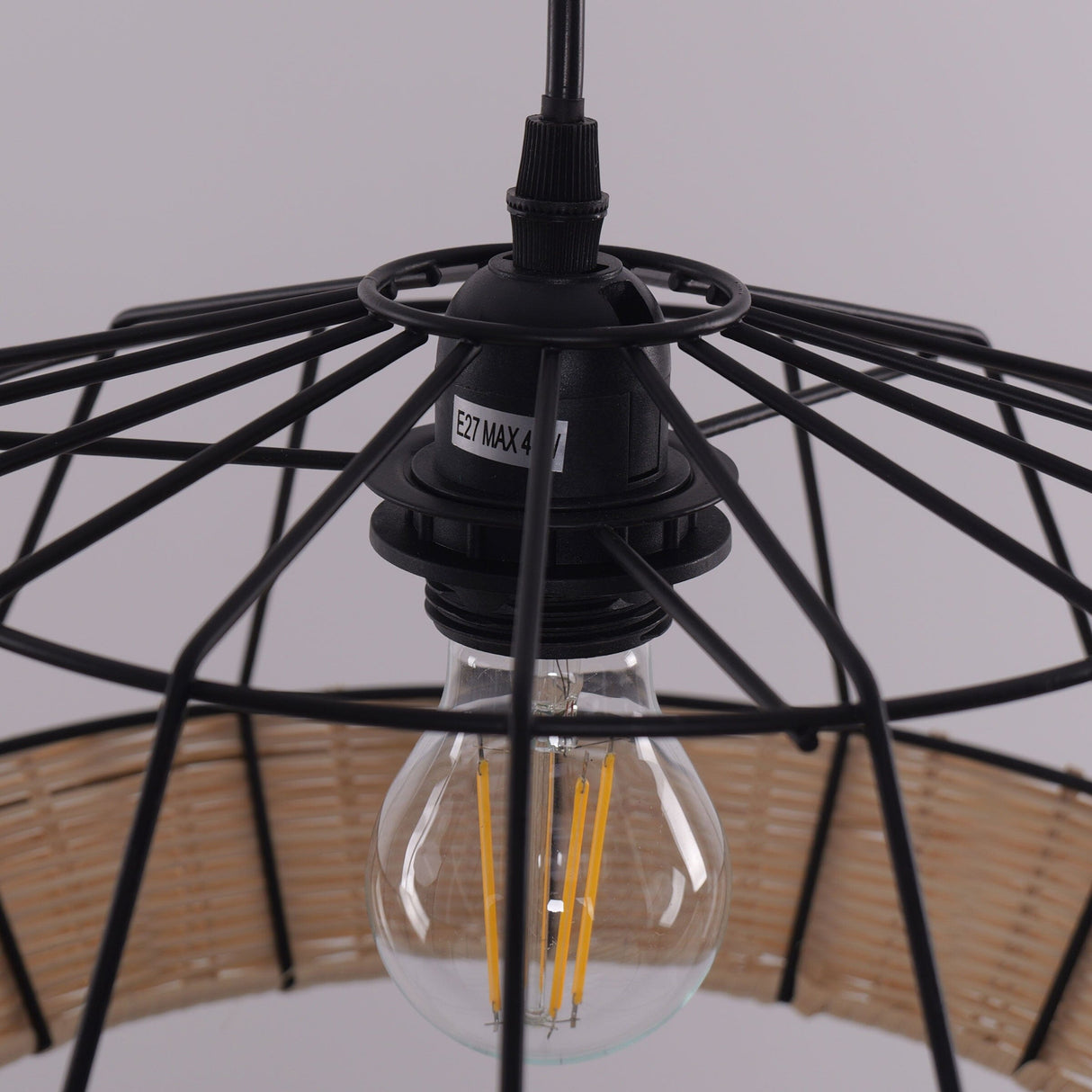 Lightsin Geometric Bamboo Pendant Light for a Touch of Natural Modernity Lightsin UK 