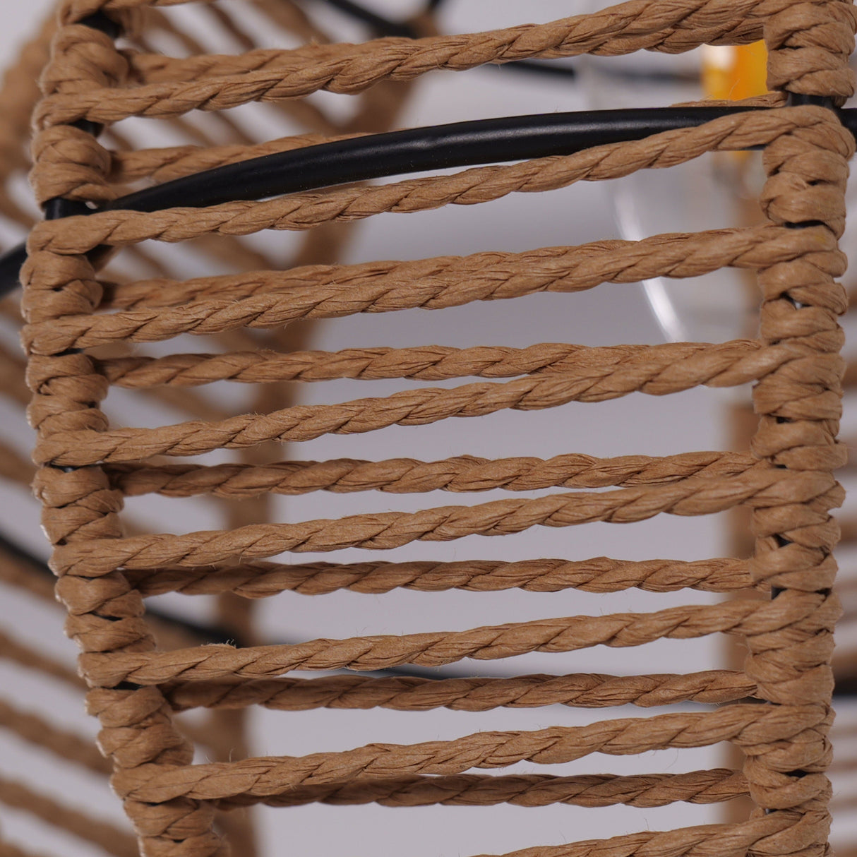 Lightsin Woven Paper Rope Pendant Light for Cozy Elegance and Timeless Charm Lightsin UK 