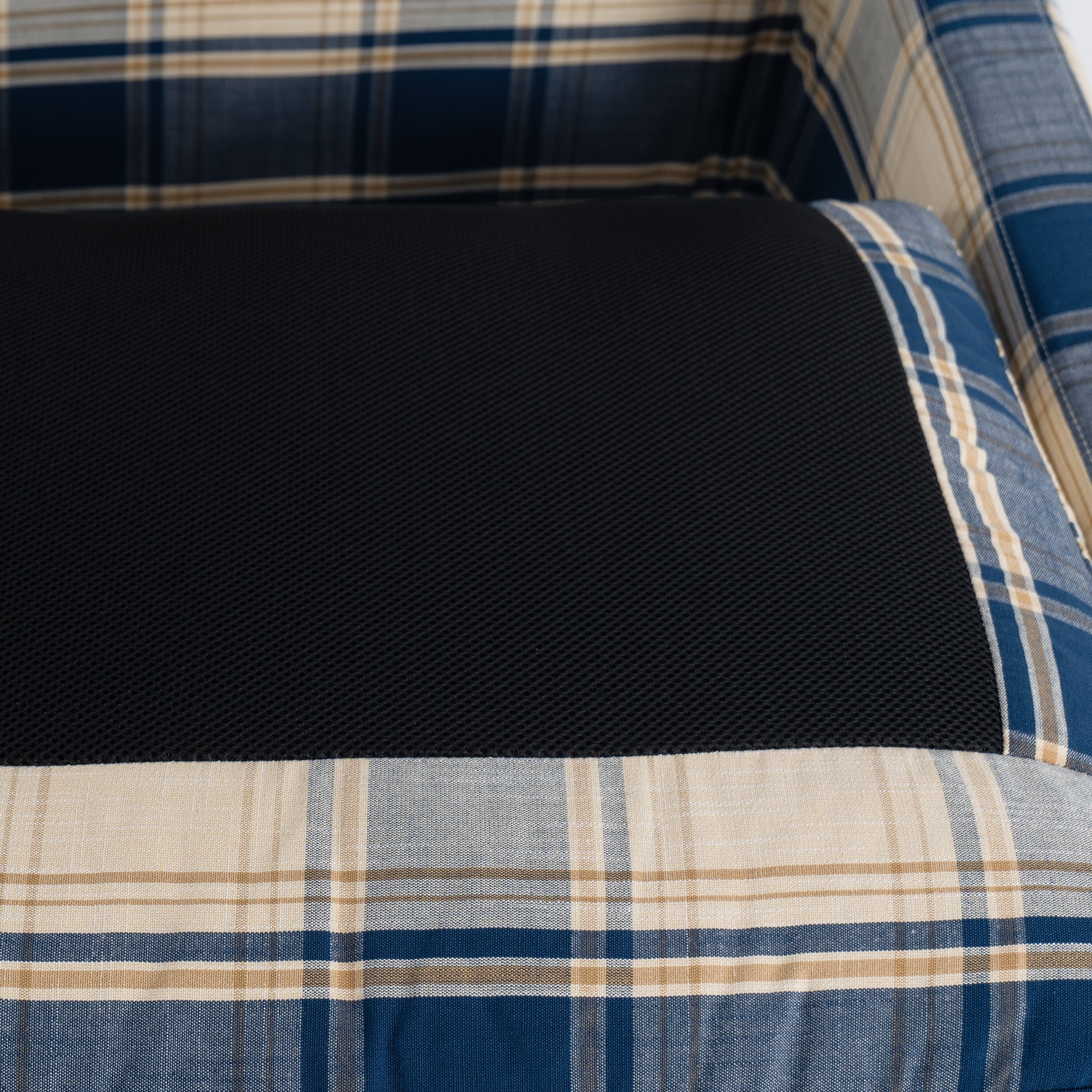 Cottonfy Country Check Sofa with Removable Skirted Covers Living and Home 