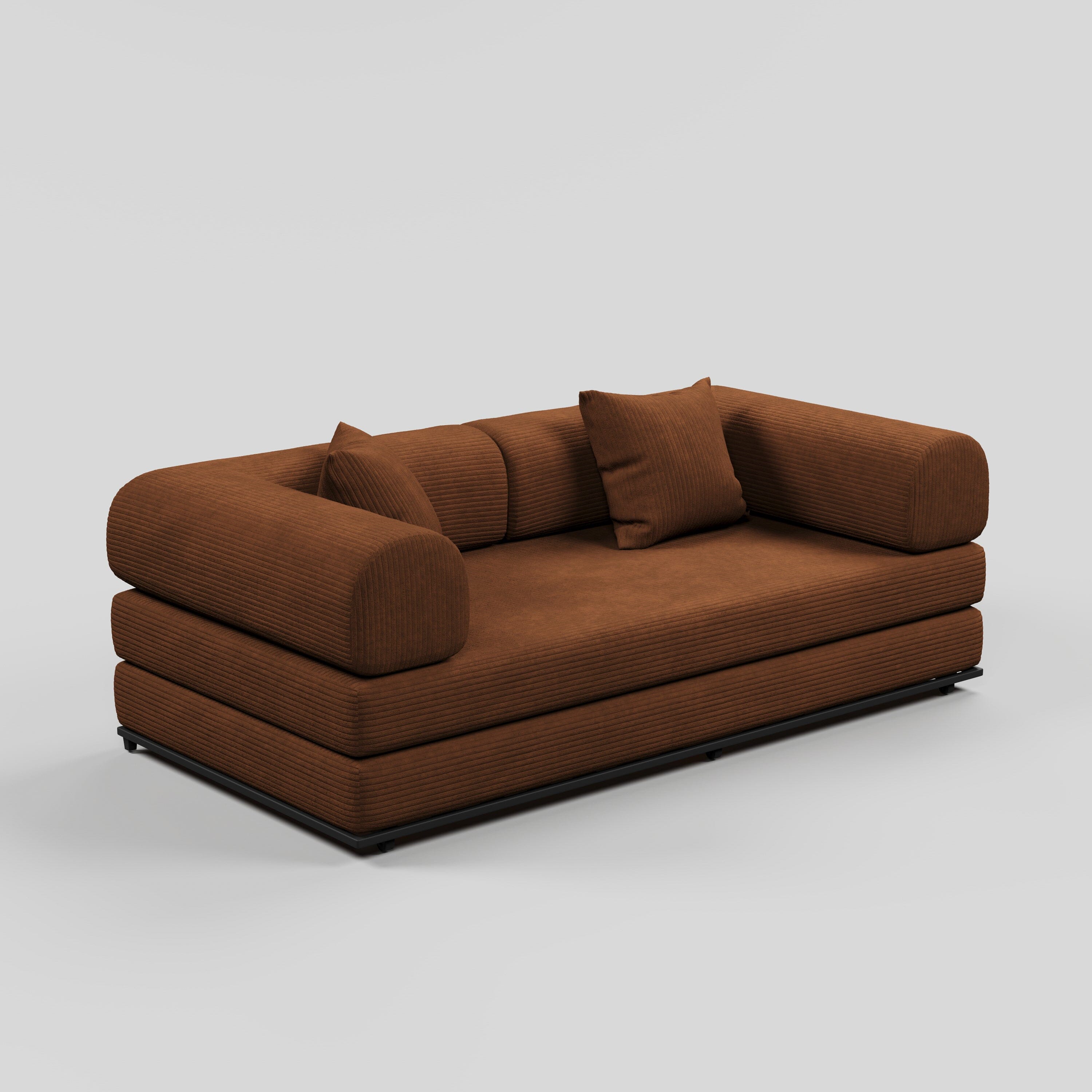 Cottonfy Matcha Toast Sofa Bed Cottonfy UK Rust 180 CM 