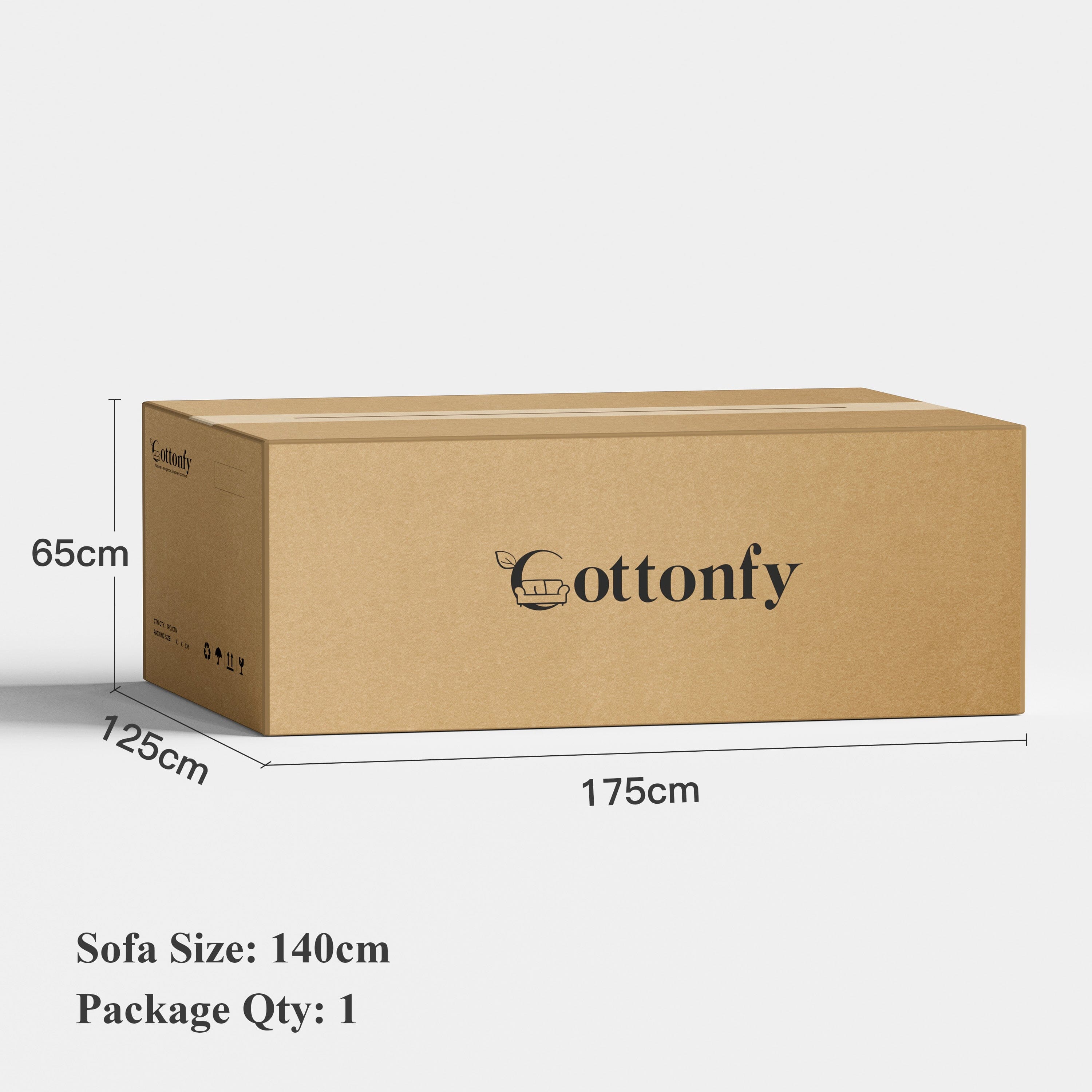 Cottonfy Corduroy Modular Wide Seat Chaise Sofa Block Sofa Beds Cottonfy UK 