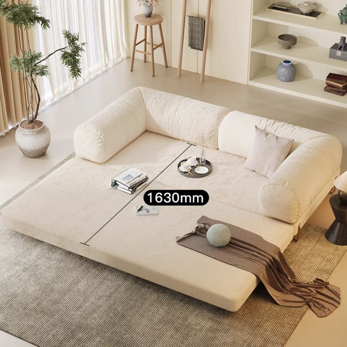 Cottonfy Matcha Toast Sofa Bed Living and Home 