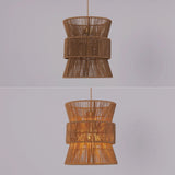 Lightsin Artisanal Handwoven Eco-Friendly Circular Pendant Light Lightsin UK 