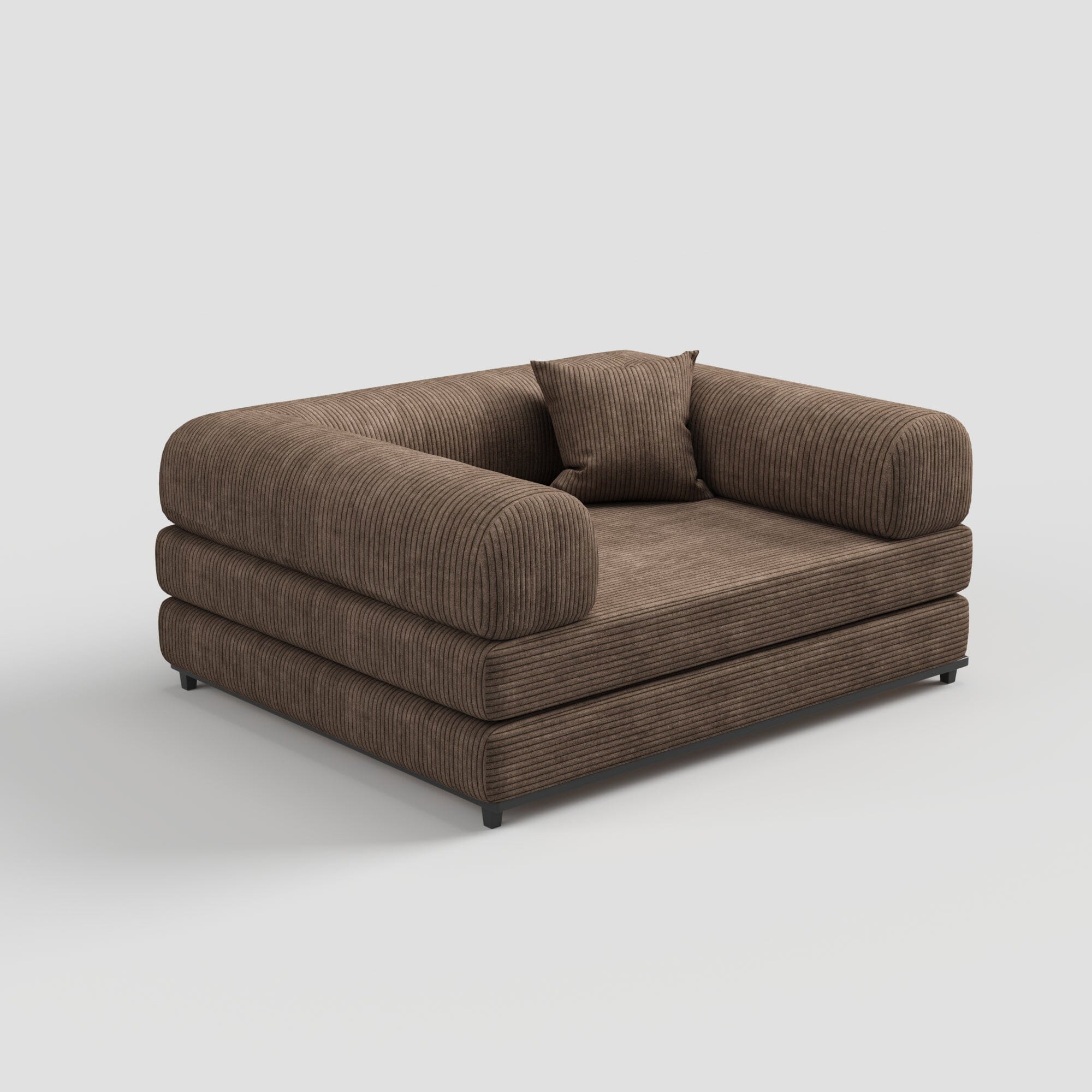 Cottonfy Matcha Toast Sofa Bed May Sale Cottonfy UK Brown 130CM (pre-order) 