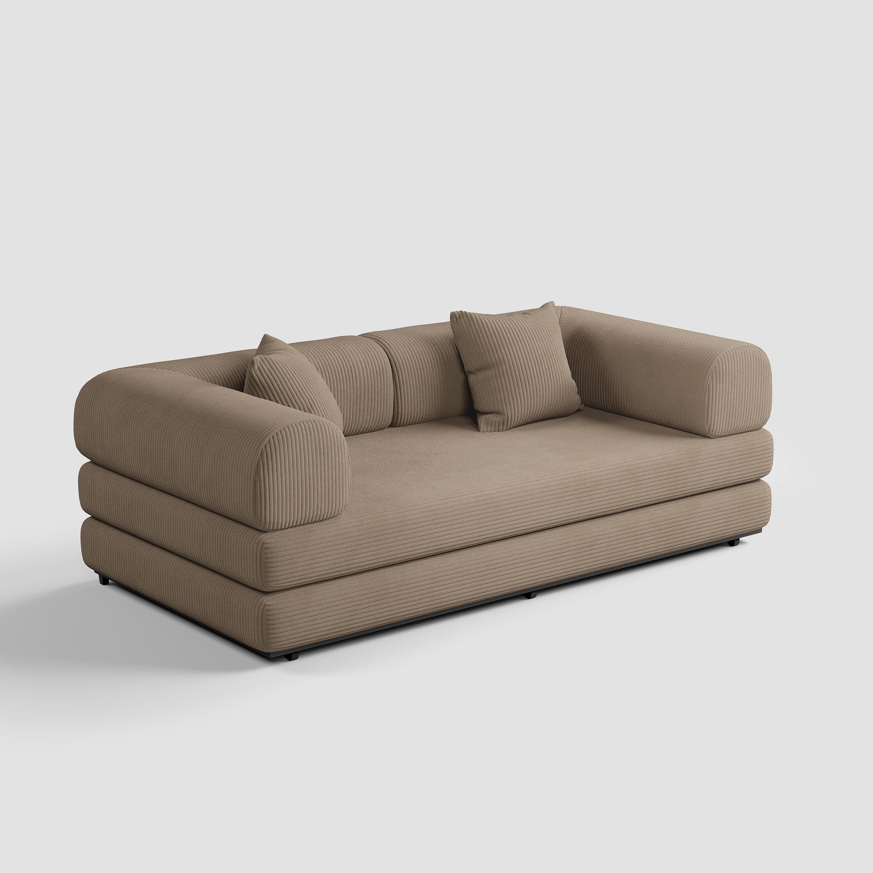 Cottonfy Matcha Toast Sofa Bed May Sale Cottonfy UK Latte 180 CM 