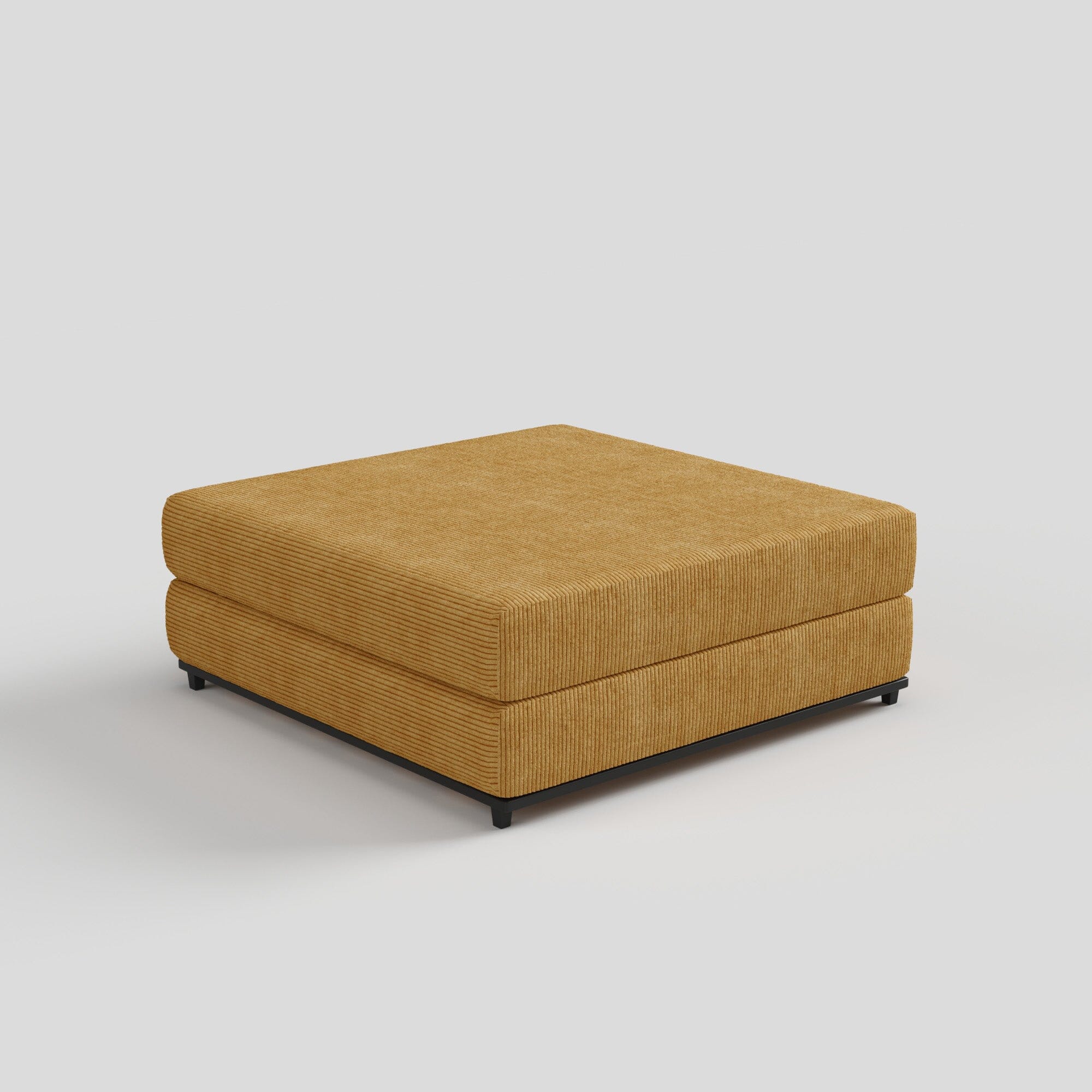 Cottonfy Matcha Toast Sofa Bed May Sale Cottonfy UK Mustard Footrest 