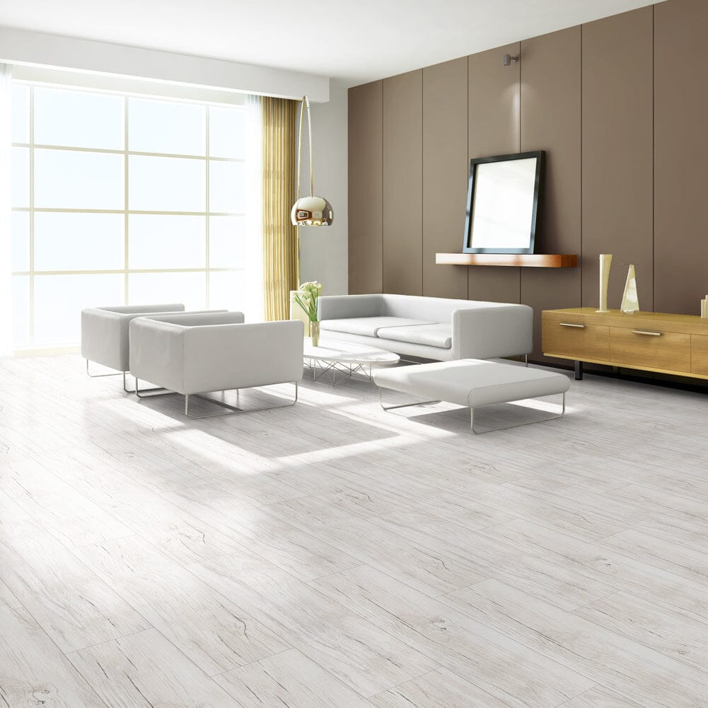 PVC Wooden Self-adhesive Laminate Flooring Planks for Home Decor Living and Home 