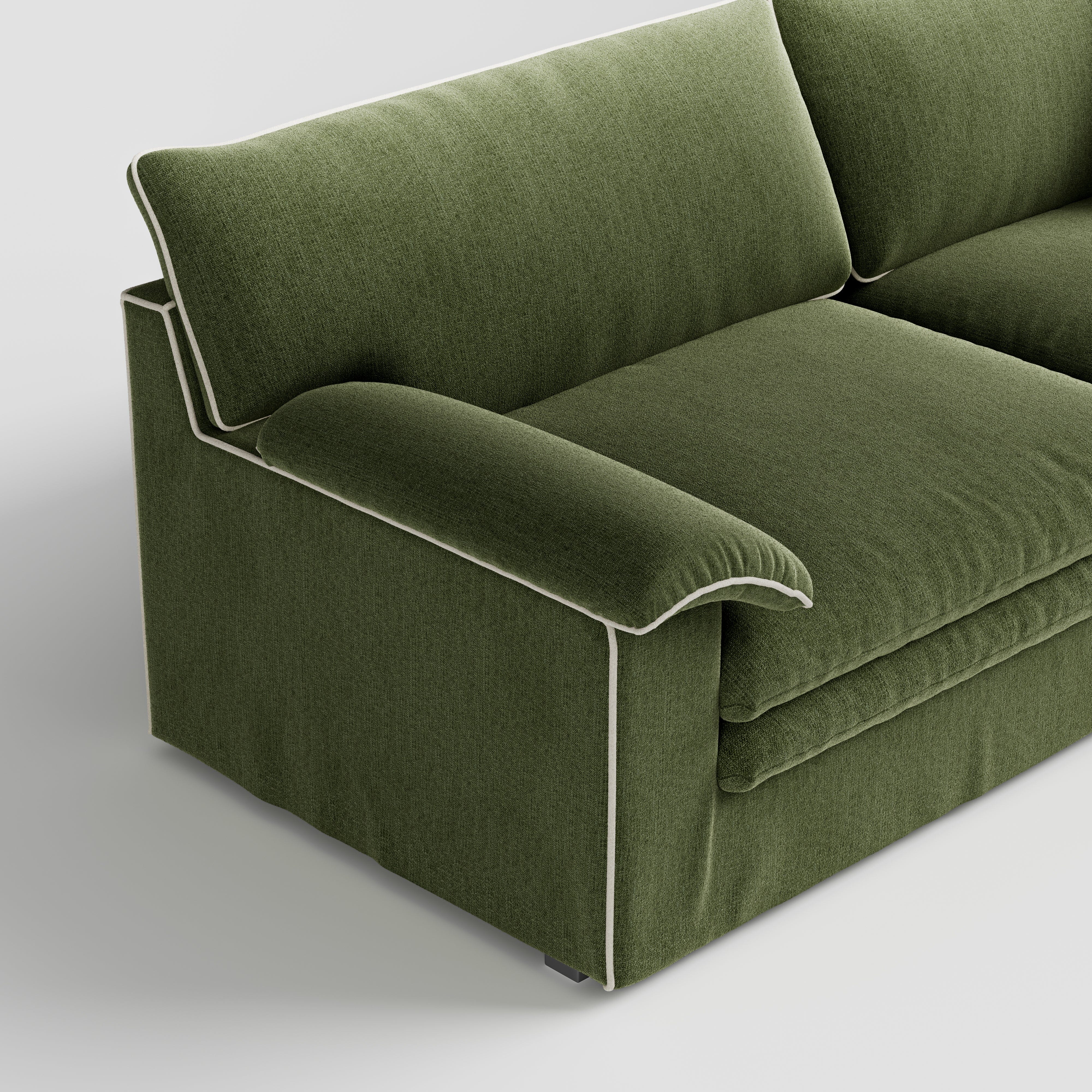 Cottonfy Stylish Lambswool Sofa with Detachable Design Cottonfy UK 