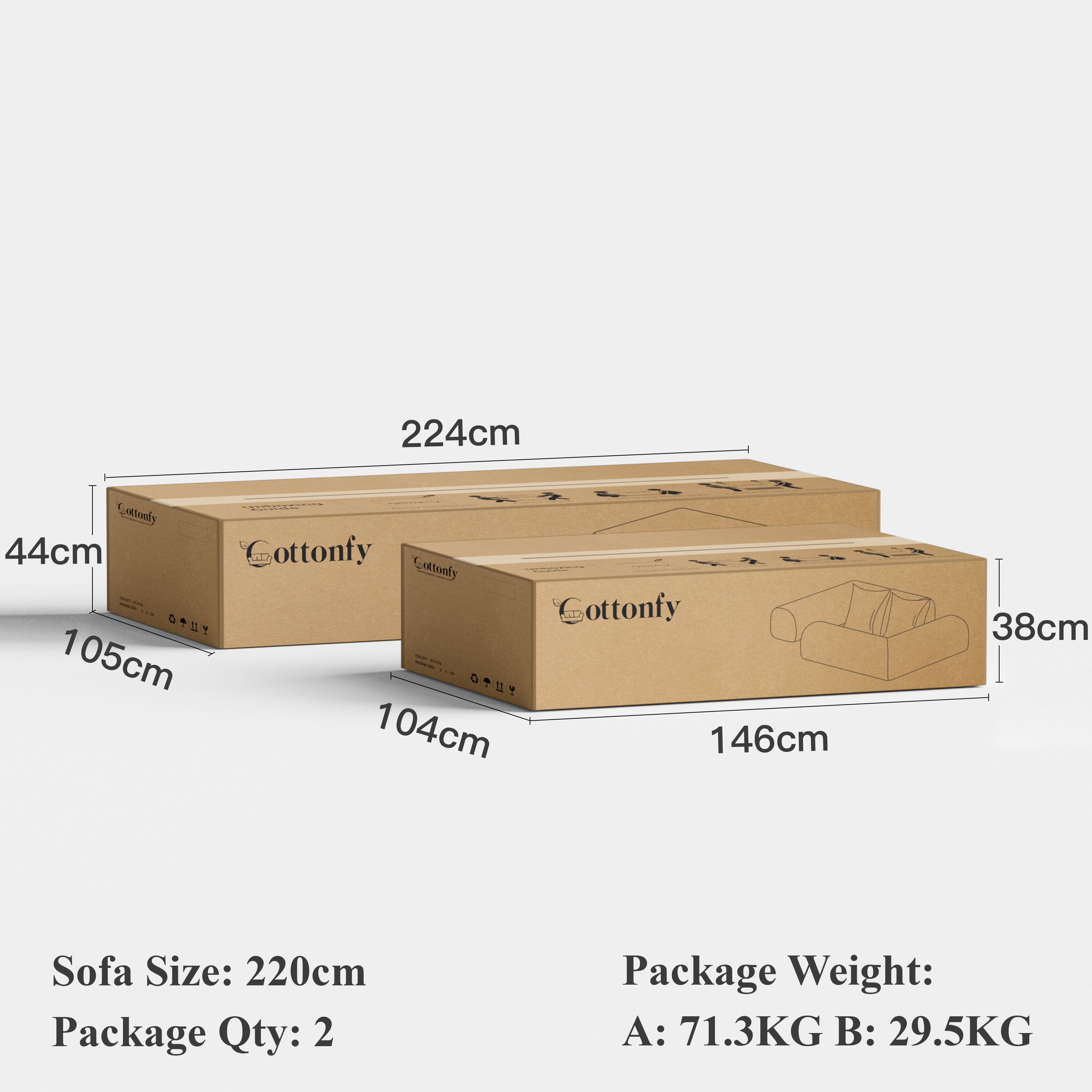 Cottonfy Matcha Toast Sofa Bed Cottonfy UK 