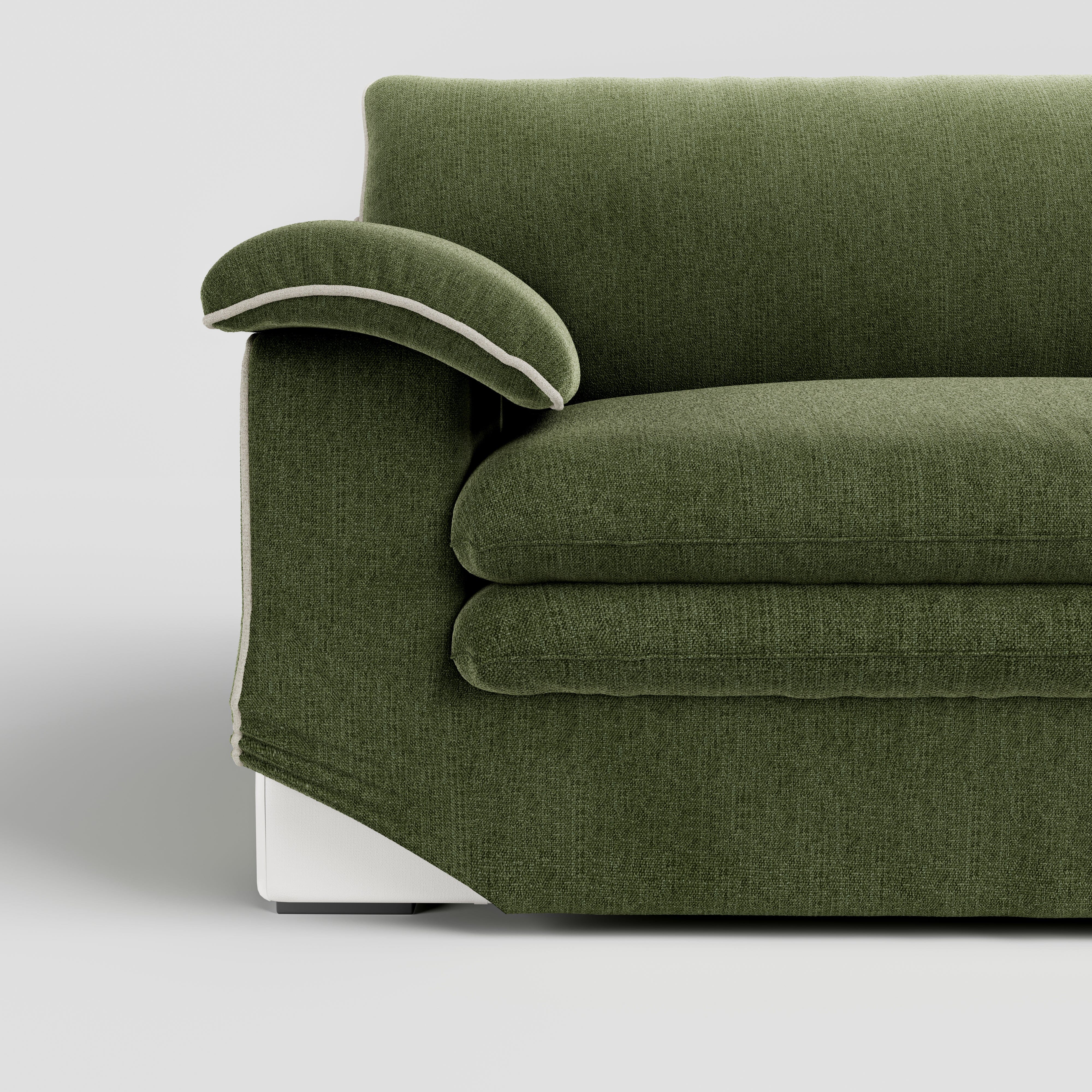 Cottonfy Stylish Lambswool Sofa with Detachable Design Cottonfy UK 