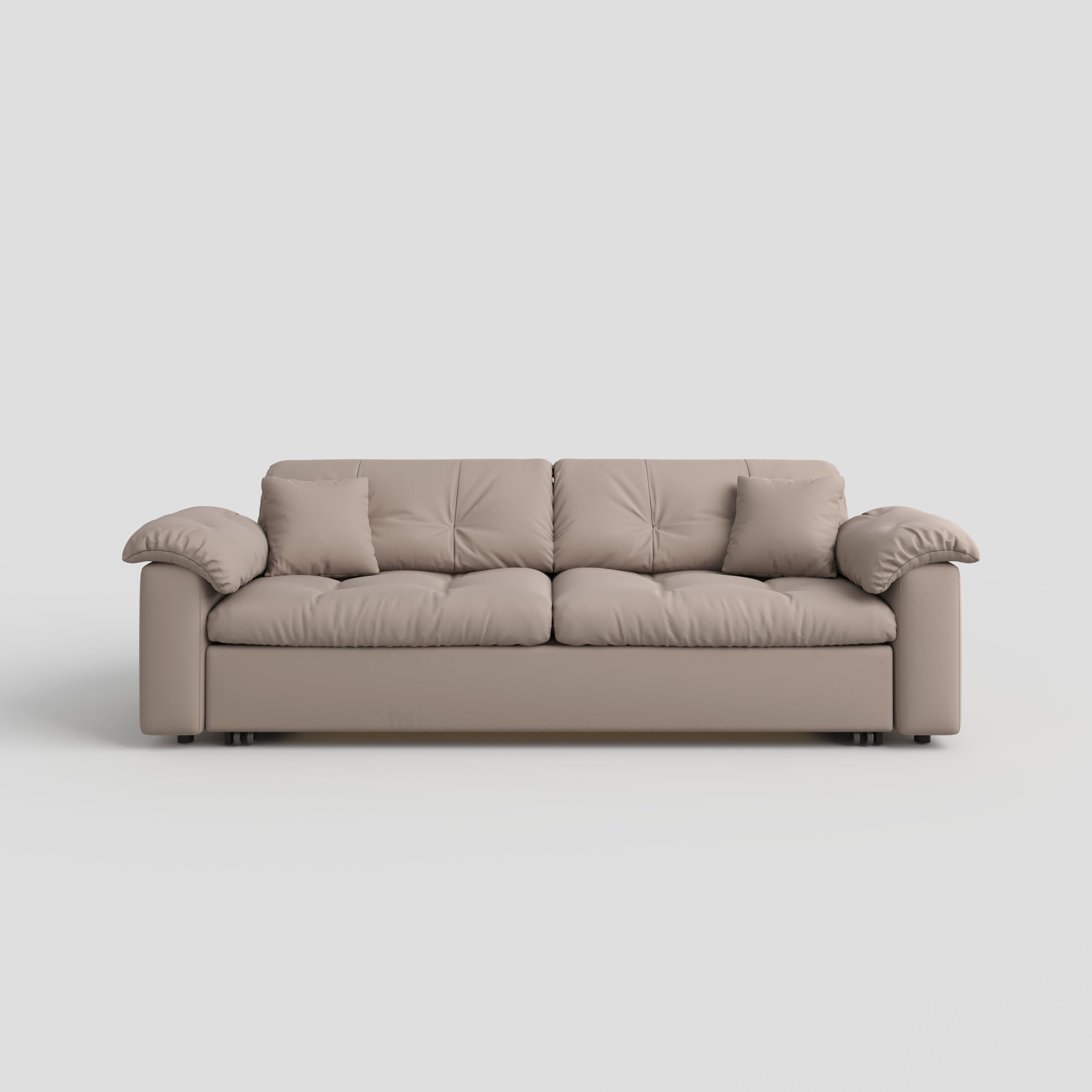 Cottonfy Multifunctional Sleeper 3 Seater Sofa Bed with Storage Space Cottonfy UK 