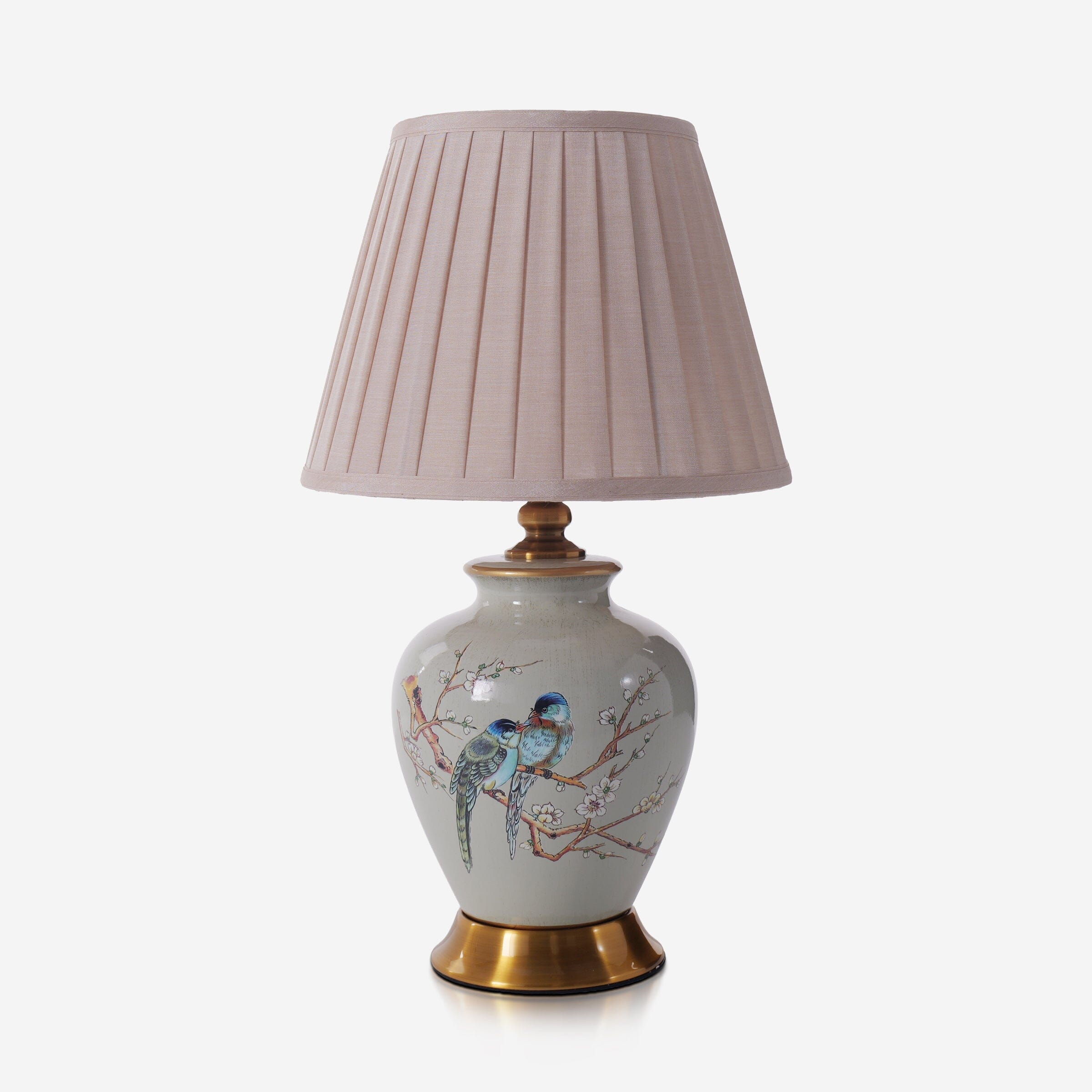Lightsin Chinoiserie Hand-Painted Ceramic Table Lamp Collection Lightsin UK 