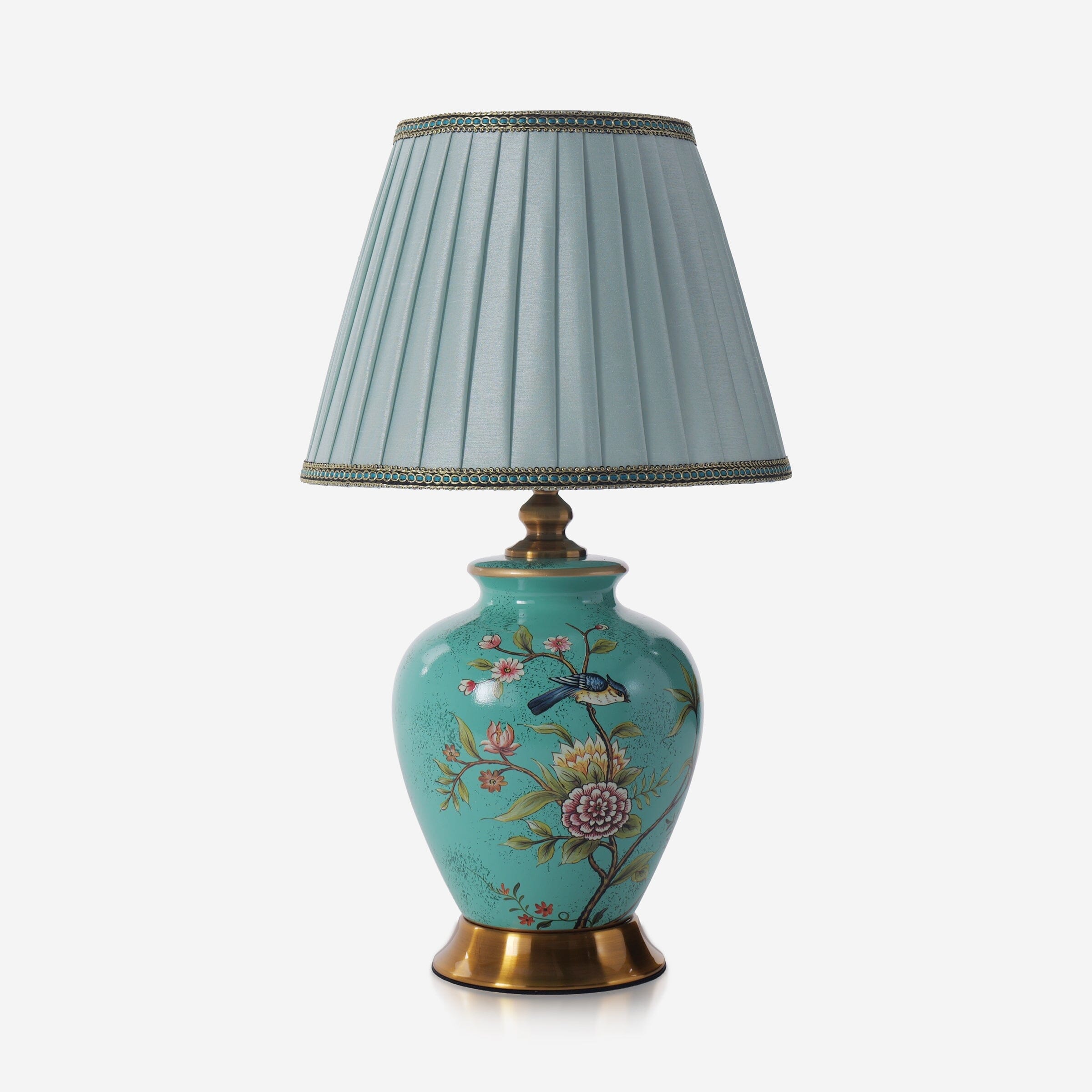 Lightsin Chinoiserie Hand-Painted Ceramic Table Lamp Collection Lightsin UK 