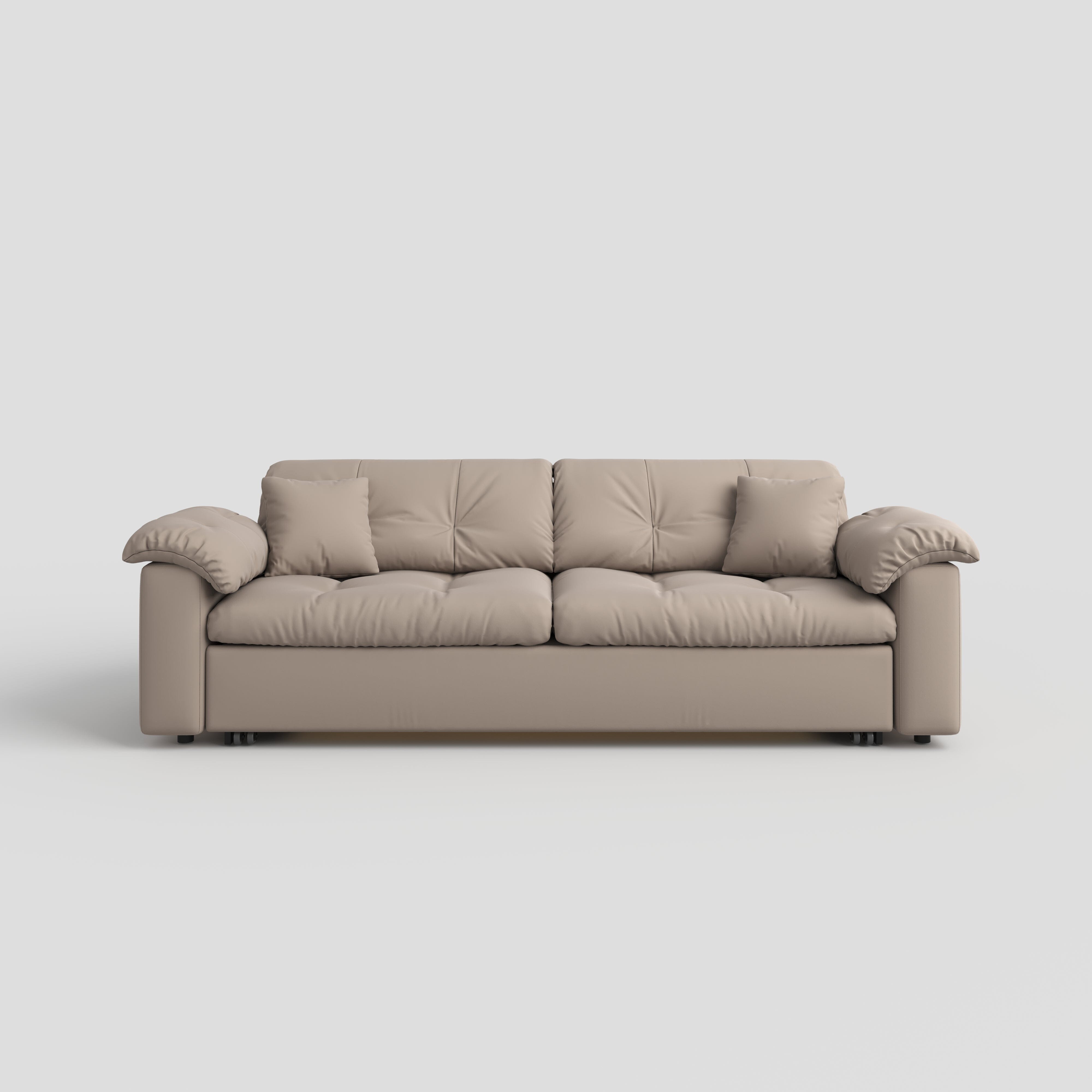 Cottonfy Multifunctional Sleeper Pull Out 2 Seater Sofa Bed with Storage Space Cottonfy UK 