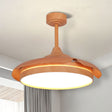 Lightsin Elegant Contemporary Ceiling Fan Light Featuring Soft LED Illumination Lightsin UK 