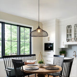 Lightsin Industrial Style Black Iron Pendant Light with Spiral Design Lightsin UK 