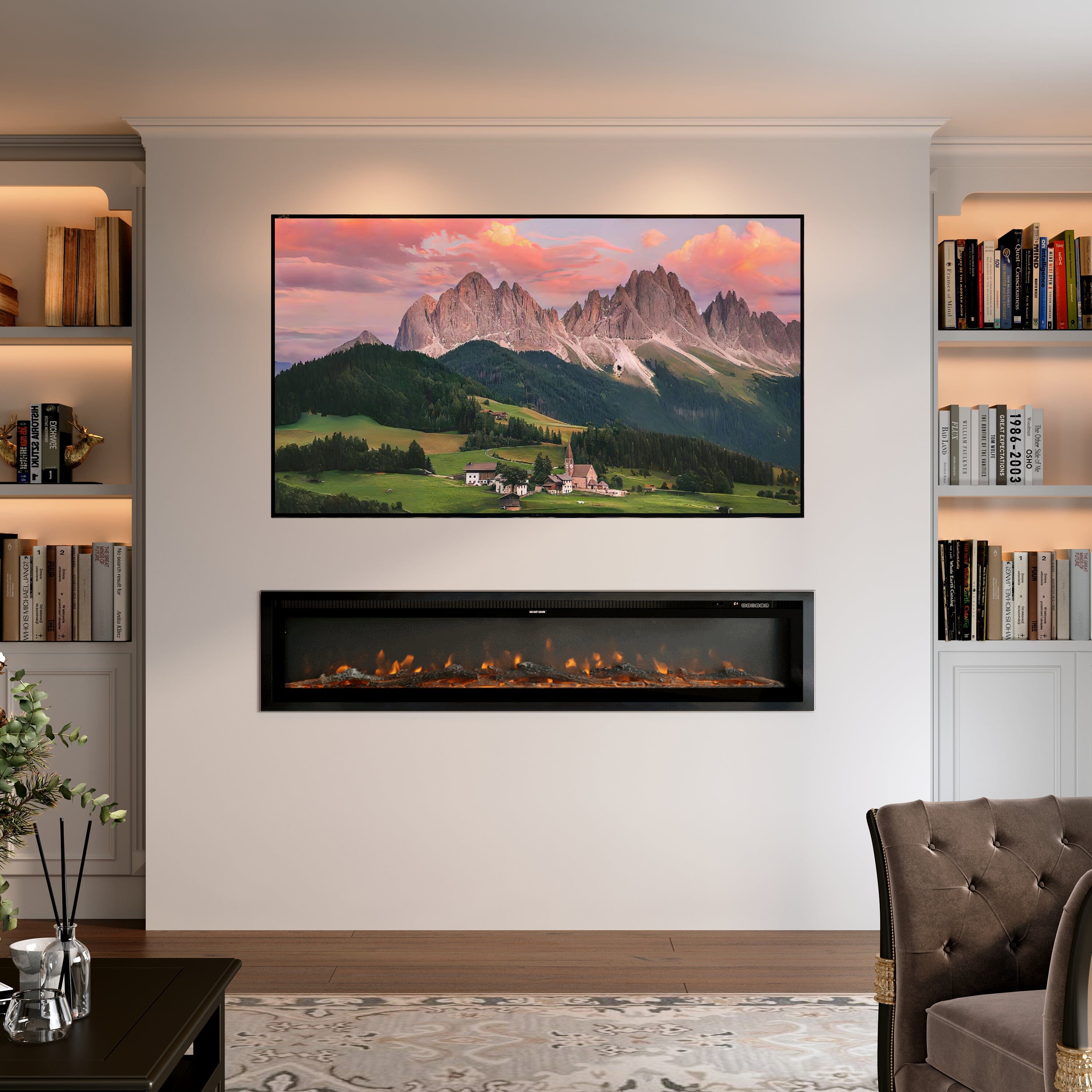 Easy Fit Aluminium Media Wall Frame | DIY Installation & Fast UK Delivery Living and Home 25cm (Pre-Order) 52.1cm (Pre-Order) 65cm (Pre-Order)